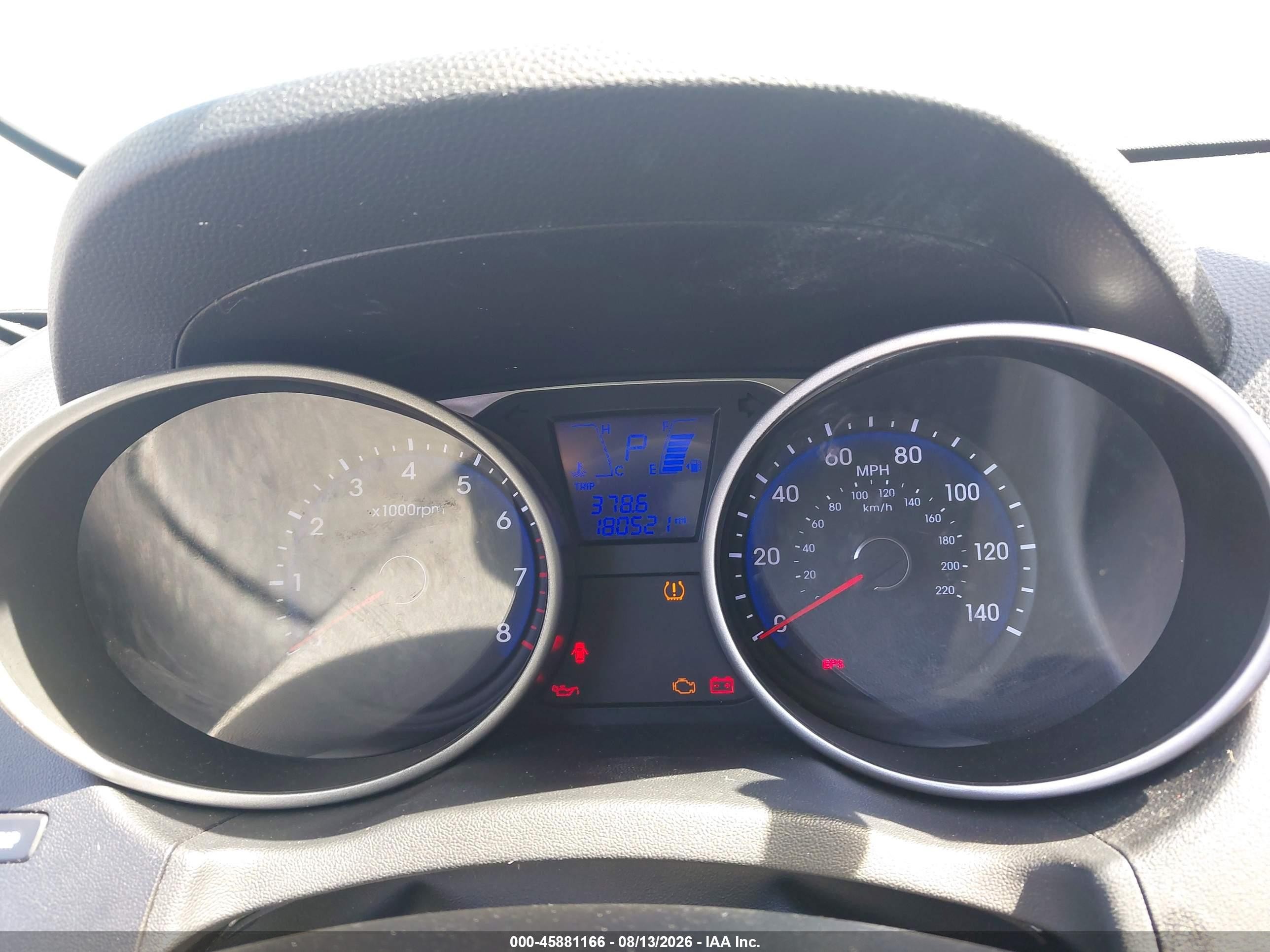 2013 Hyundai Tucson Limited Silver vin: KM8JU3AC9DU657473