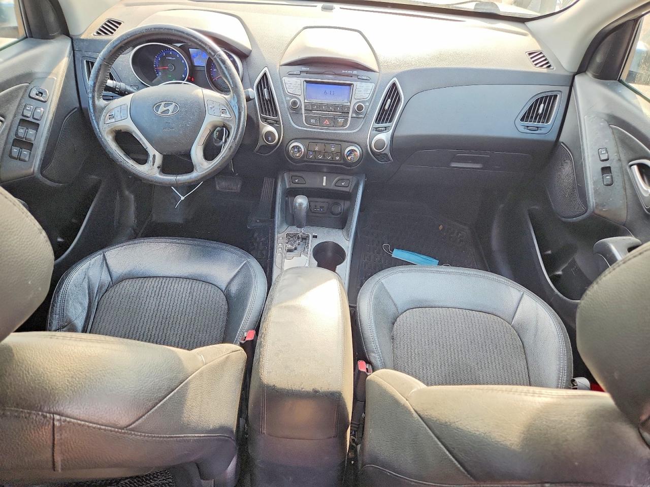 2013 Hyundai Tucson Gls Gray vin: KM8JU3AC9DU660230