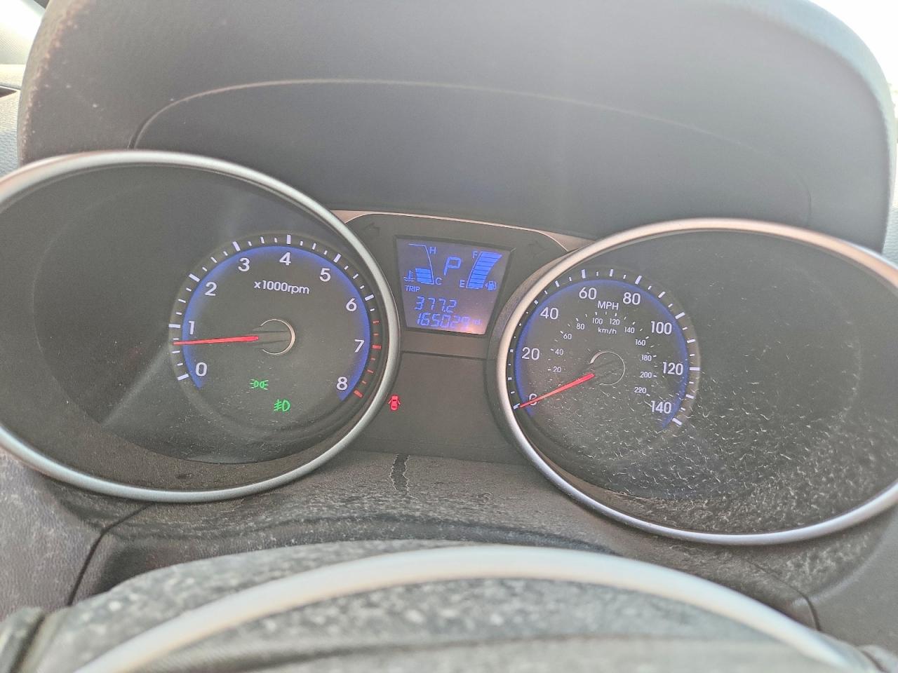 2013 Hyundai Tucson Gls Gray vin: KM8JU3AC9DU660230