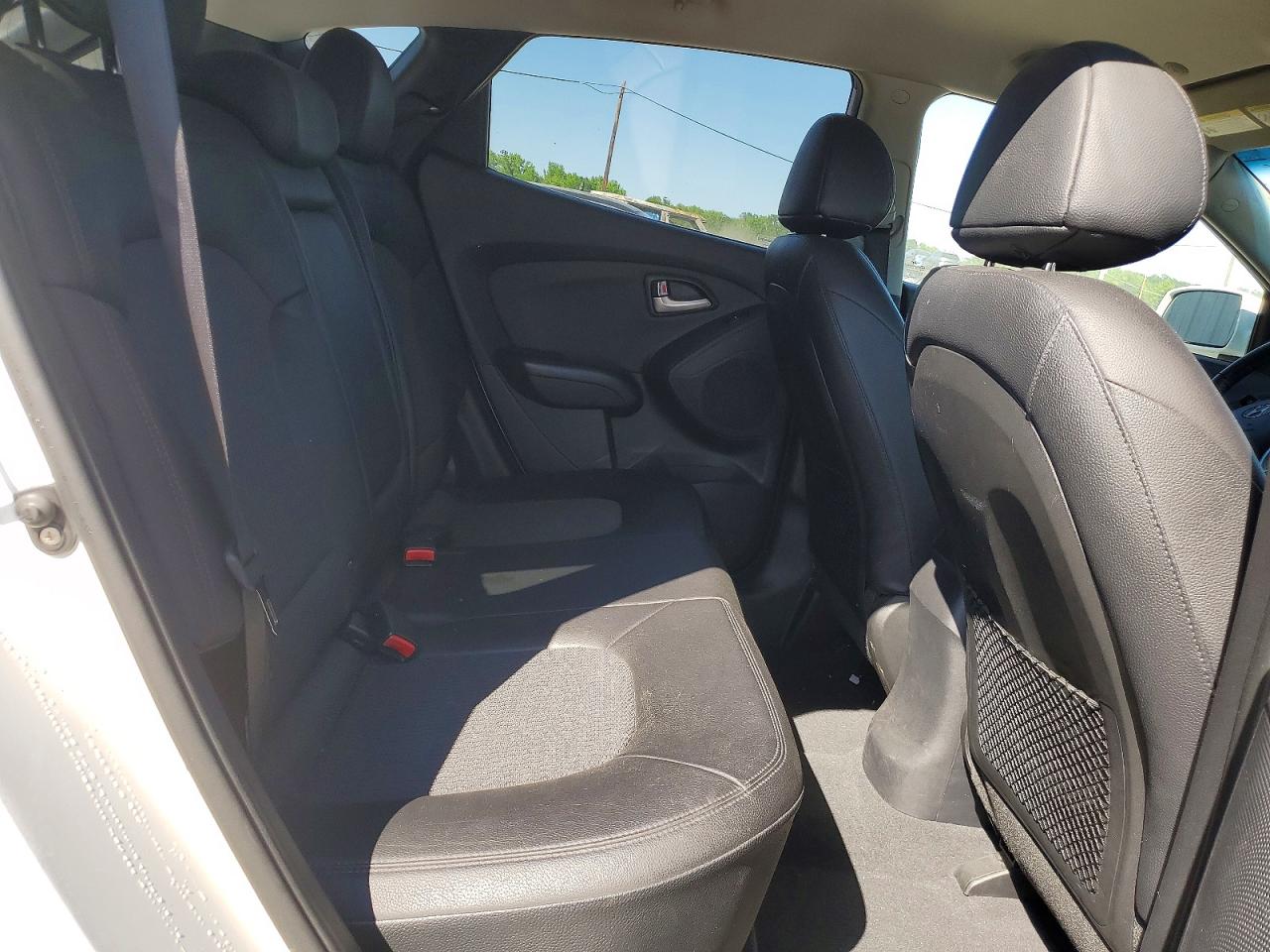 2013 Hyundai Tucson Gls White vin: KM8JU3AC9DU692871