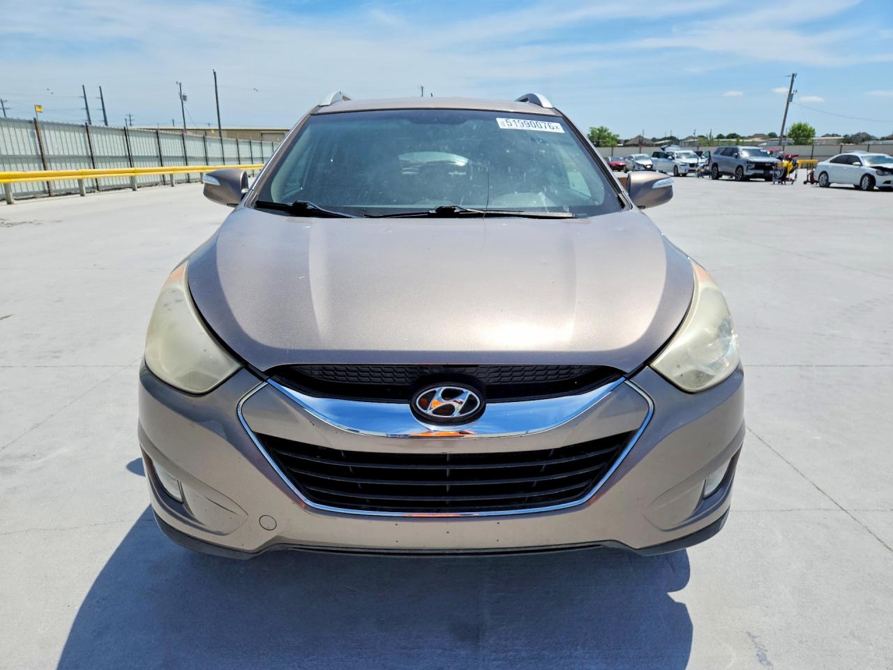 2013 Hyundai Tucson Limited Gray vin: KM8JU3AC9DU701178