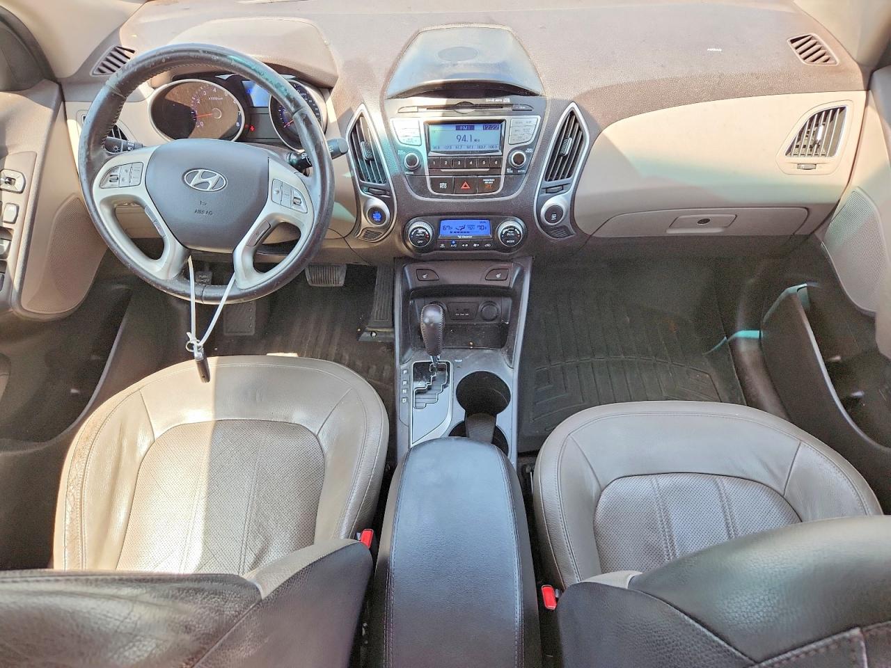 2013 Hyundai Tucson Limited Gray vin: KM8JU3AC9DU701178