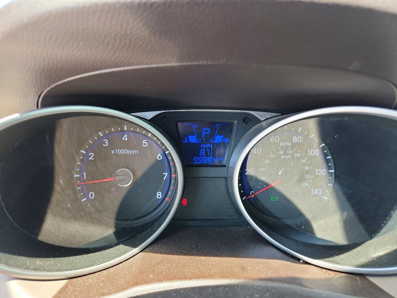 2013 Hyundai Tucson Limited Gray vin: KM8JU3AC9DU701178