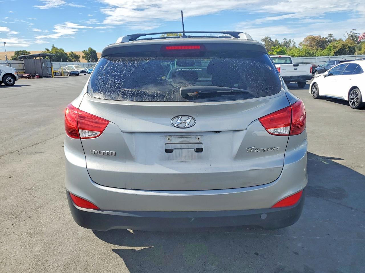 2013 Hyundai Tucson Gls Gray vin: KM8JU3AC9DU714304