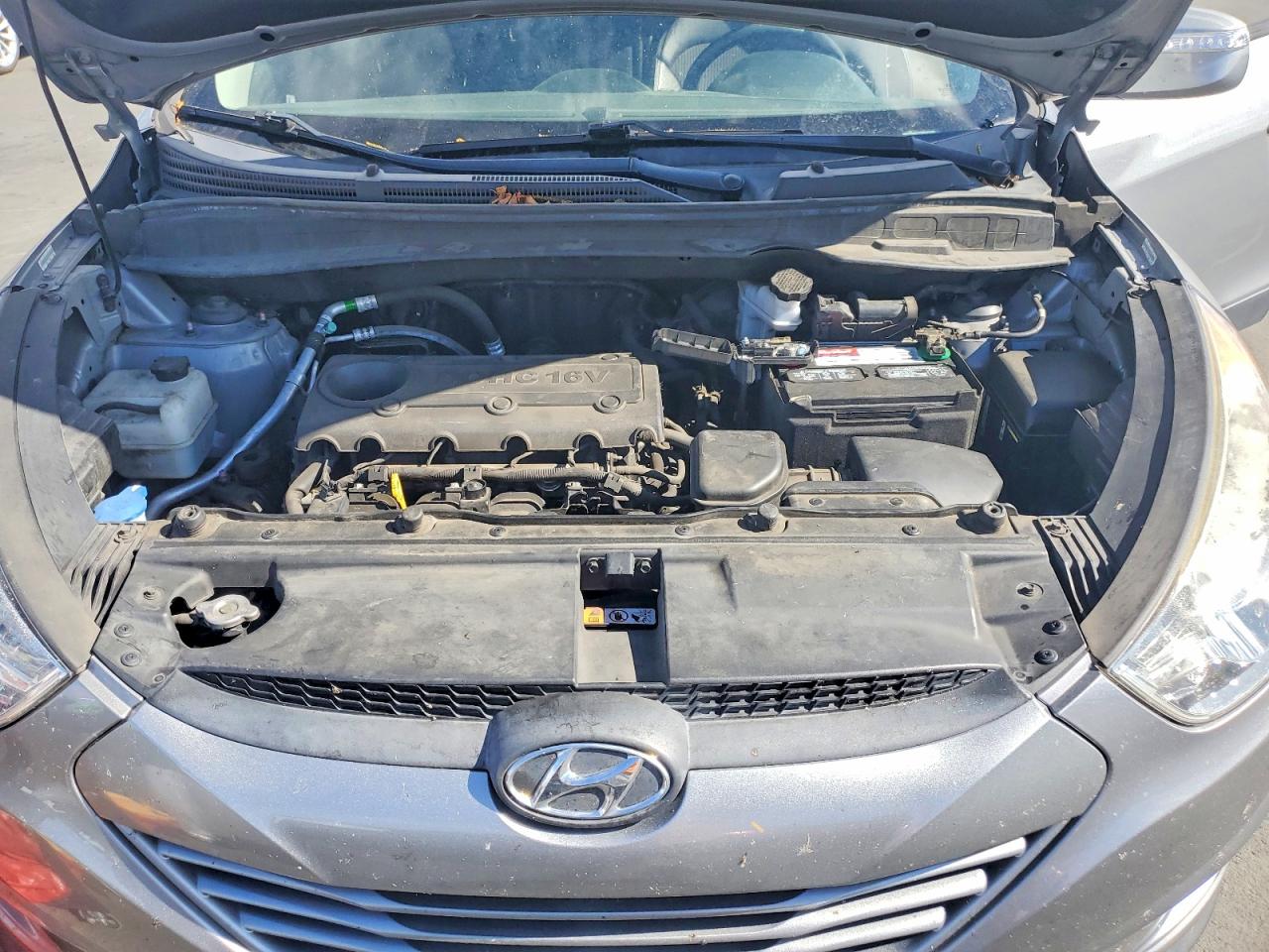 2013 Hyundai Tucson Gls Gray vin: KM8JU3AC9DU714304