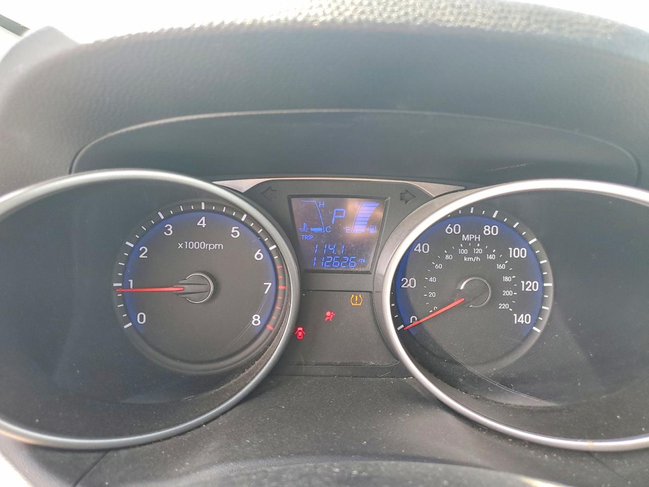 2013 Hyundai Tucson Gls Gray vin: KM8JU3AC9DU714304