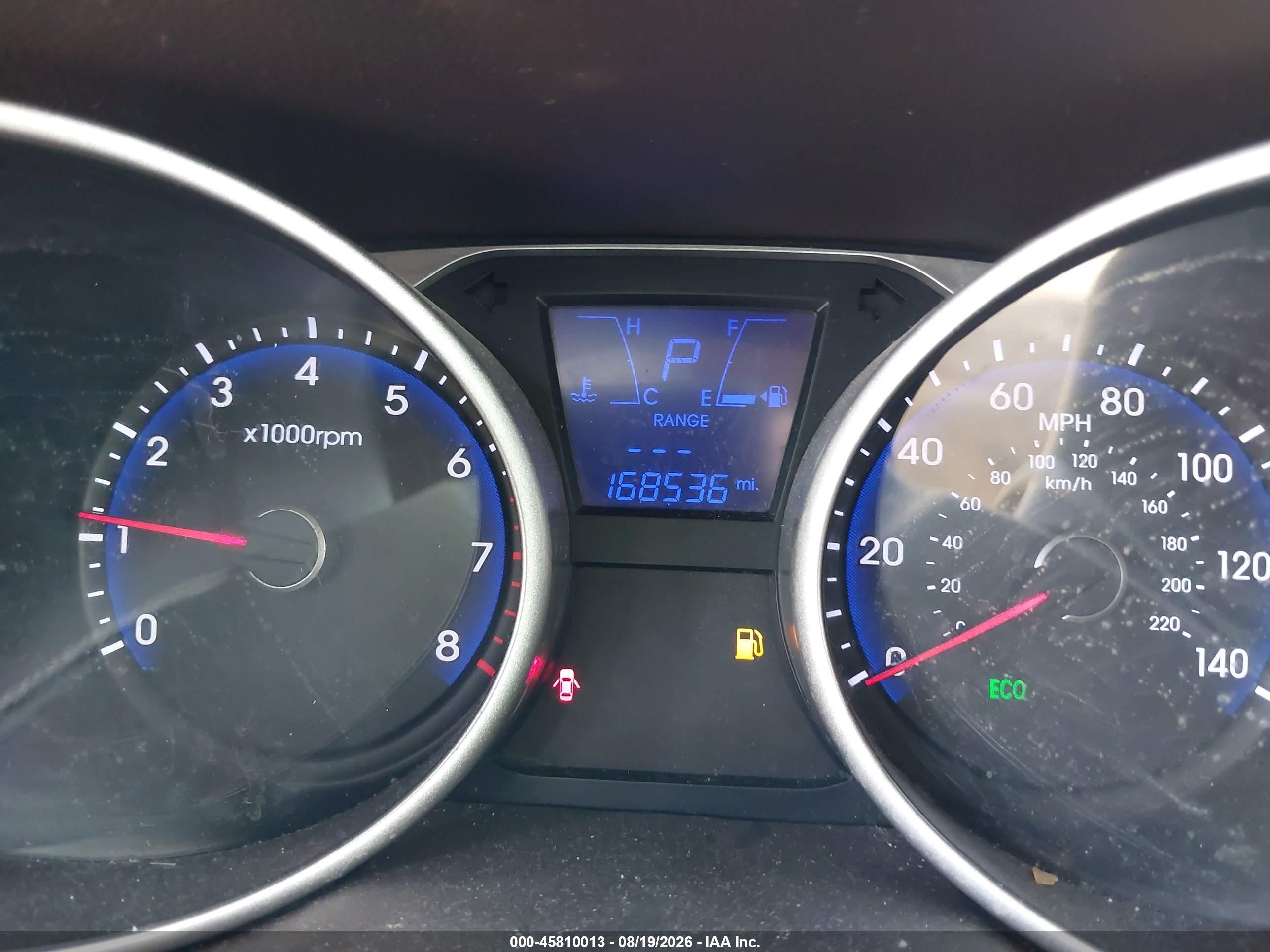 2013 Hyundai Tucson Gls Синий vin: KM8JU3AC9DU770839