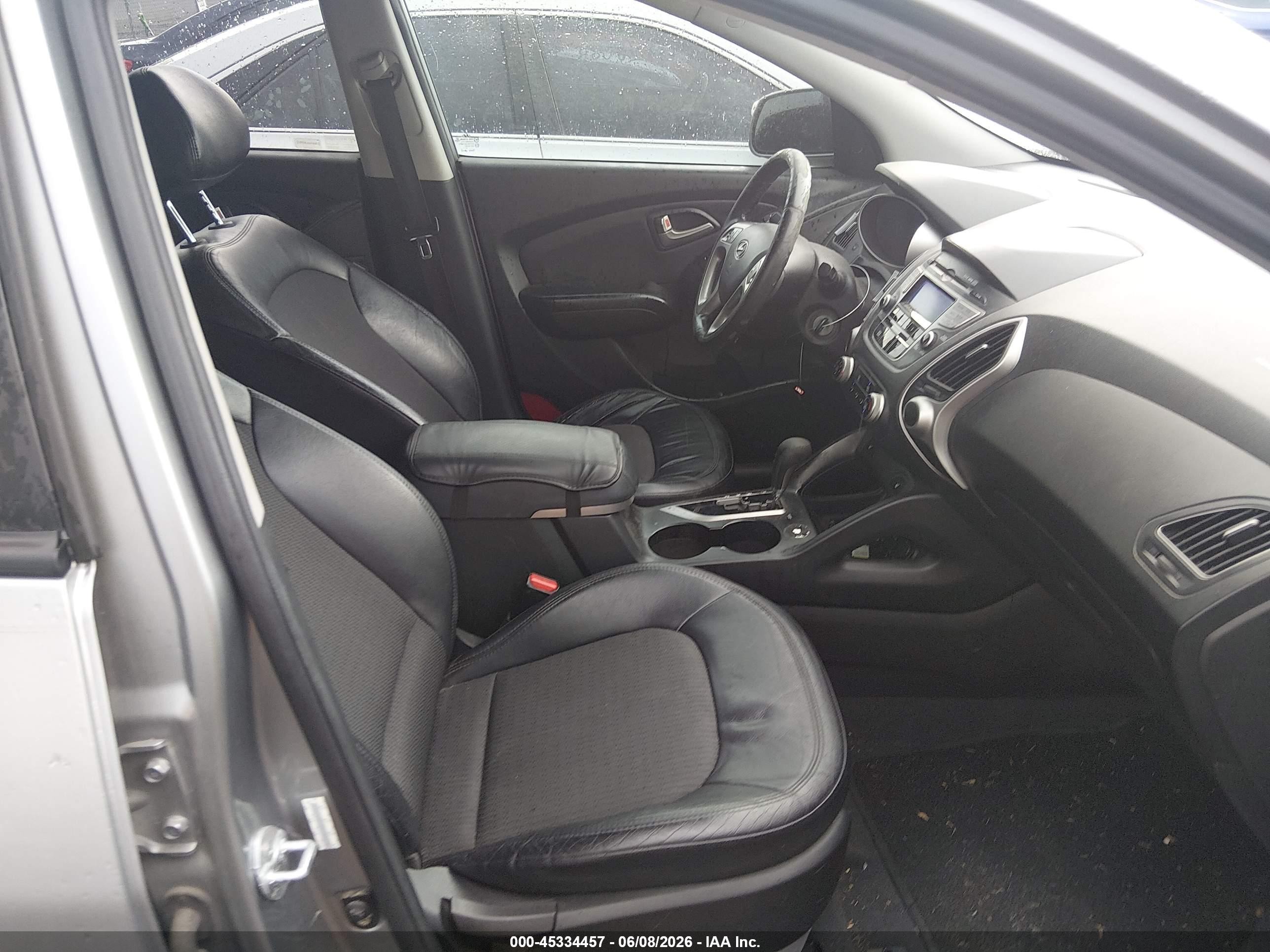 2013 Hyundai Tucson Gls Silver vin: KM8JU3AC9DU785518