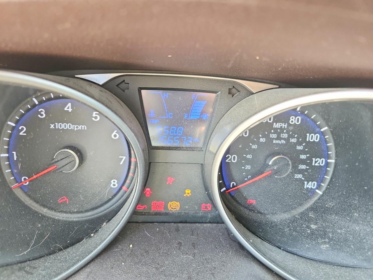2011 Hyundai Tucson White vin: KM8JU3ACXBU125498