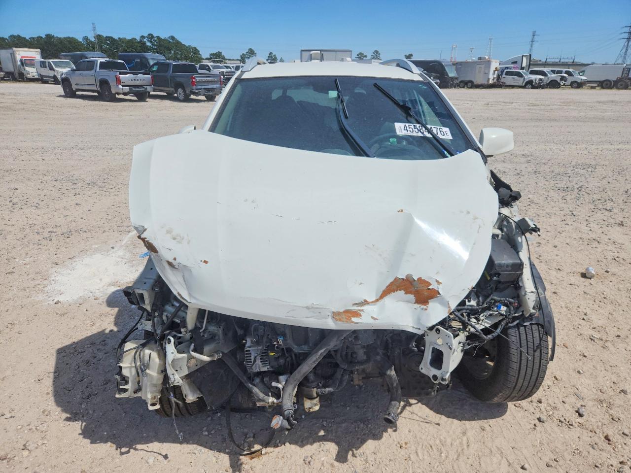 2011 Hyundai Tucson White vin: KM8JU3ACXBU125498