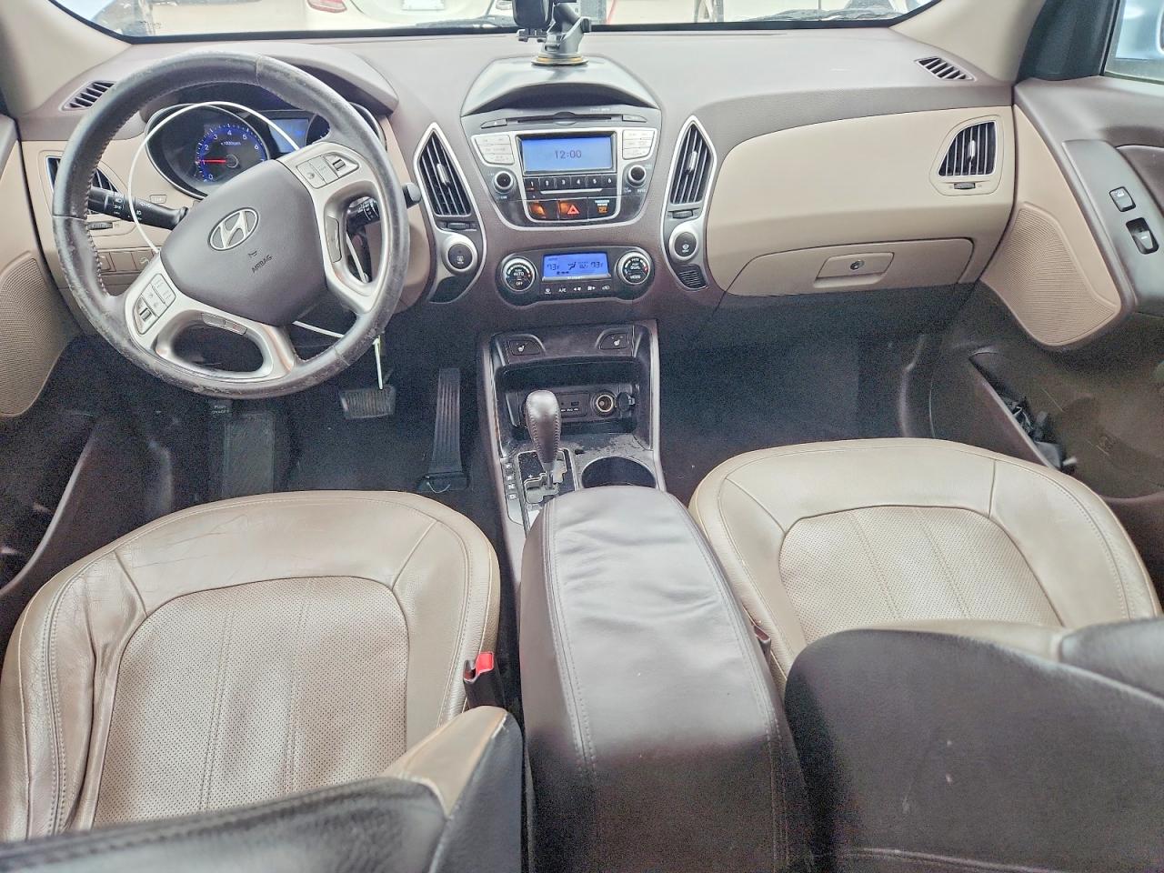 2011 Hyundai Tucson Limited Silver vin: KM8JU3ACXBU210261