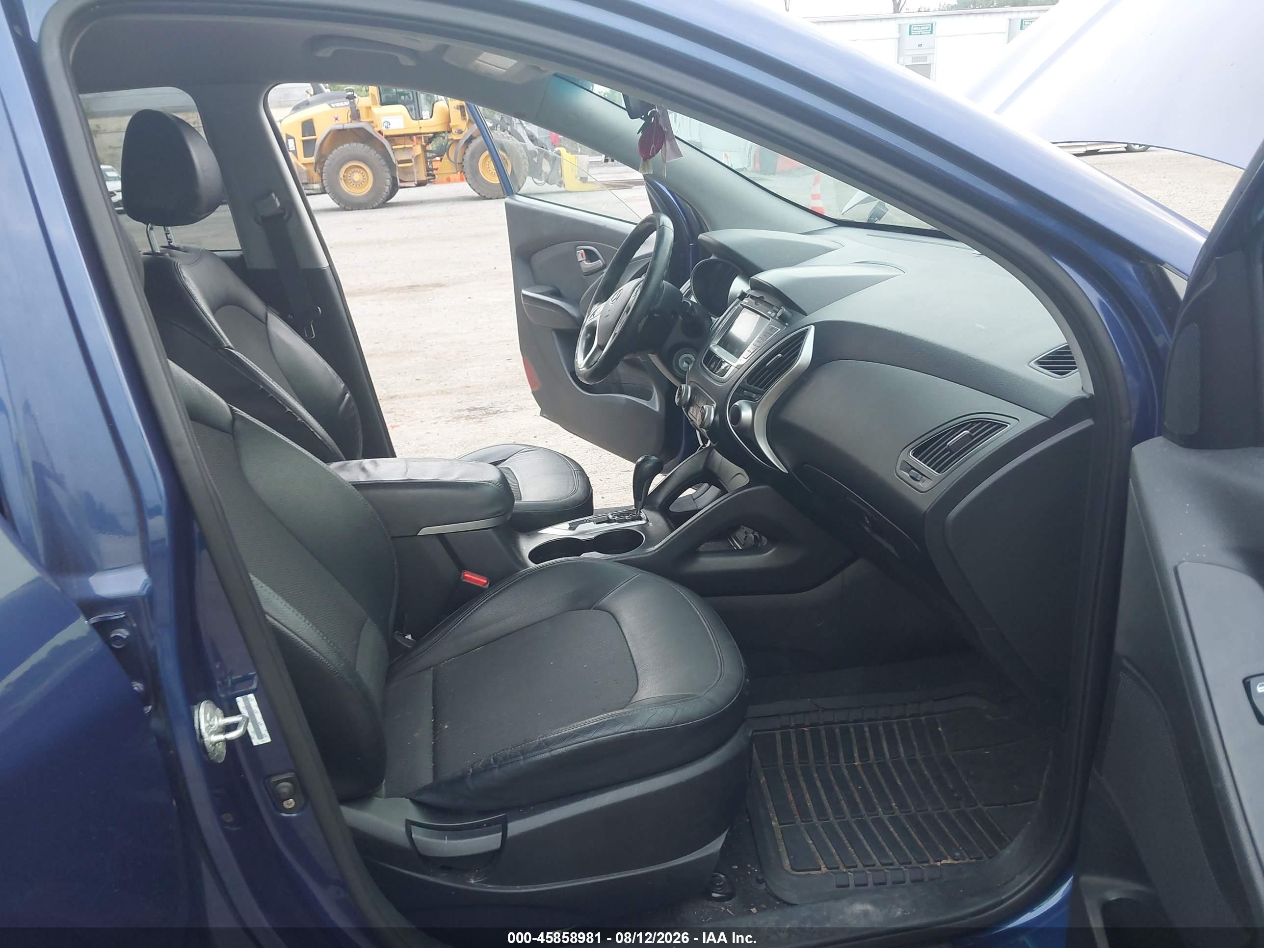 2011 Hyundai Tucson Gls Синий vin: KM8JU3ACXBU243633