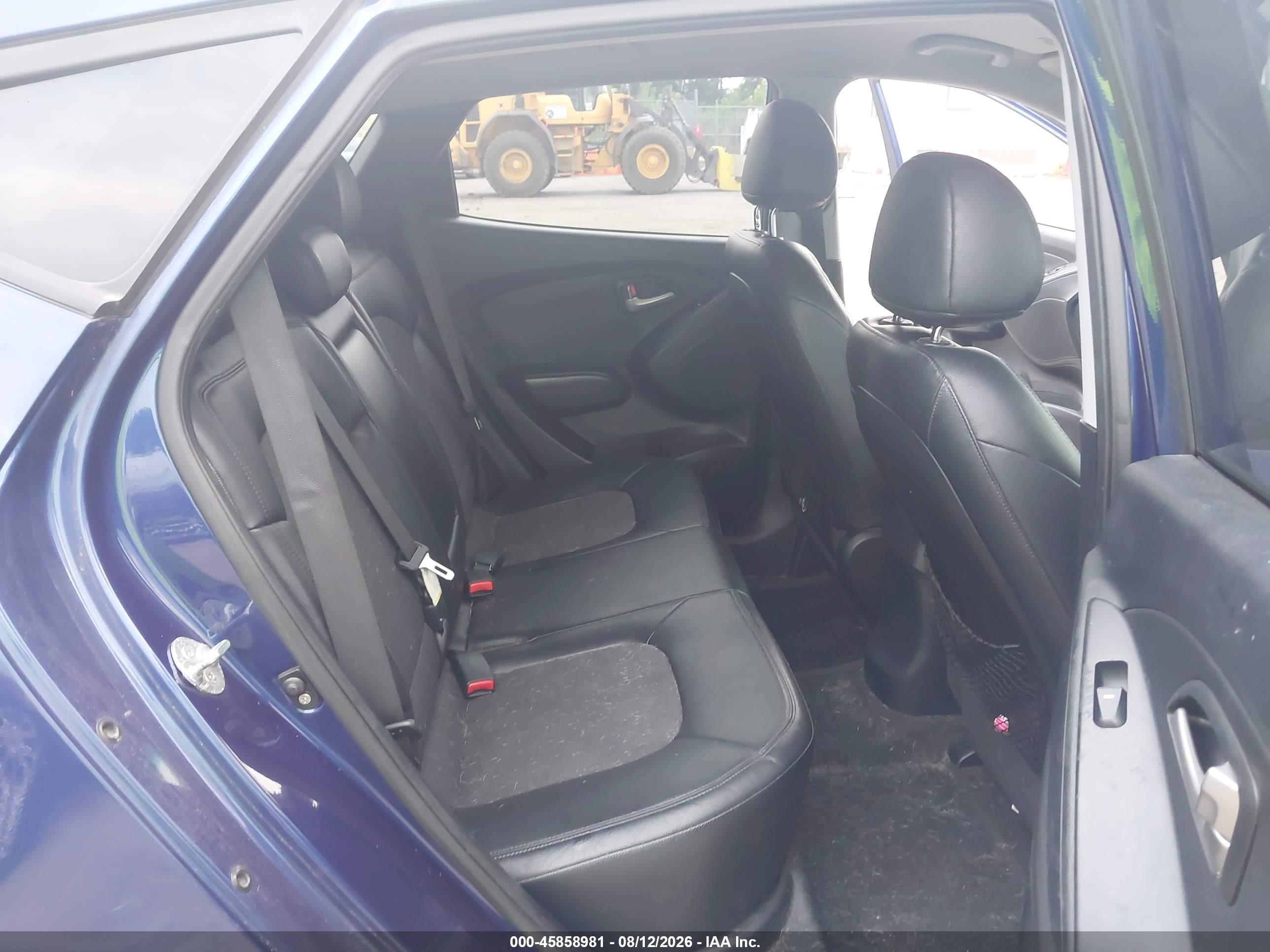 2011 Hyundai Tucson Gls Синий vin: KM8JU3ACXBU243633