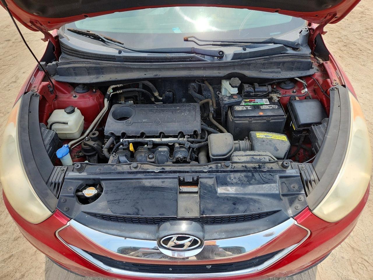 2011 Hyundai Tucson Limited Red vin: KM8JU3ACXBU256530