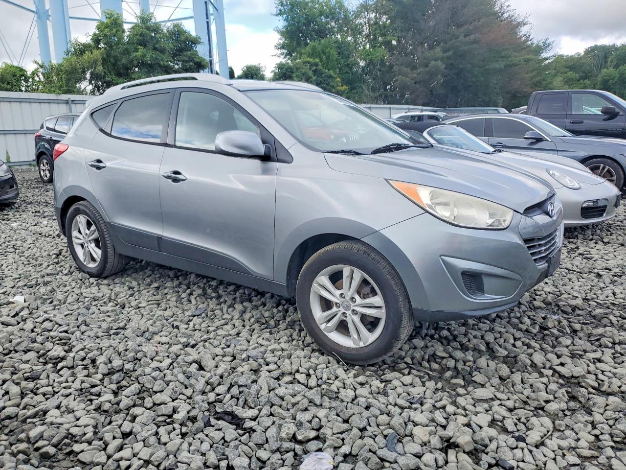 2011 Hyundai Tucson Gls Серебряный vin: KM8JU3ACXBU273201