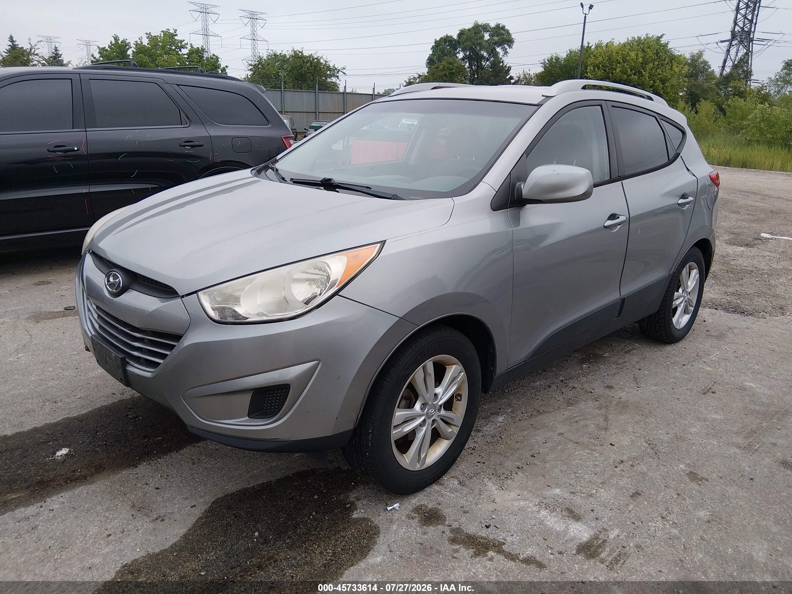 2011 Hyundai Tucson Gls Серебряный vin: KM8JU3ACXBU273795