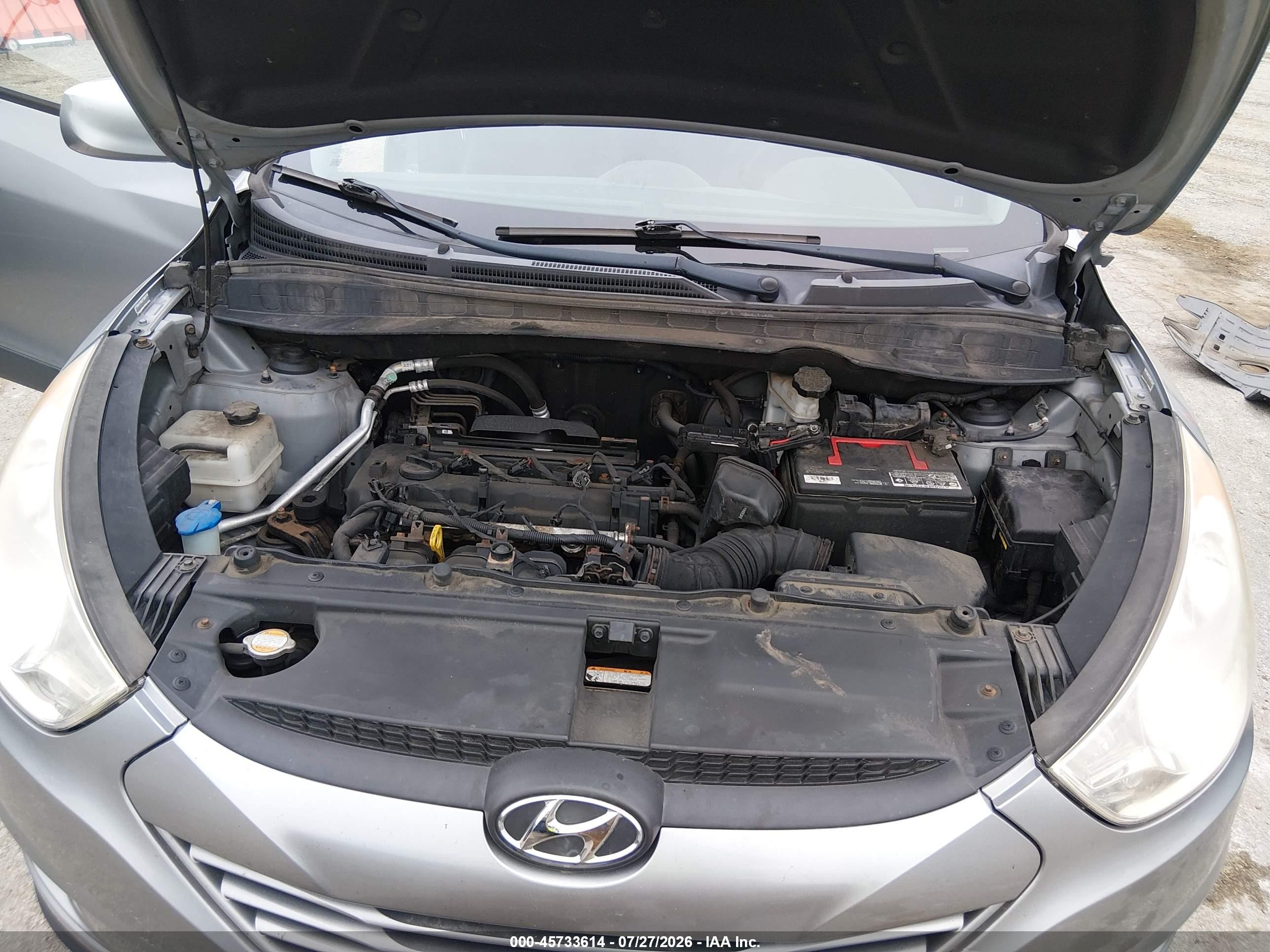 2011 Hyundai Tucson Gls Серебряный vin: KM8JU3ACXBU273795