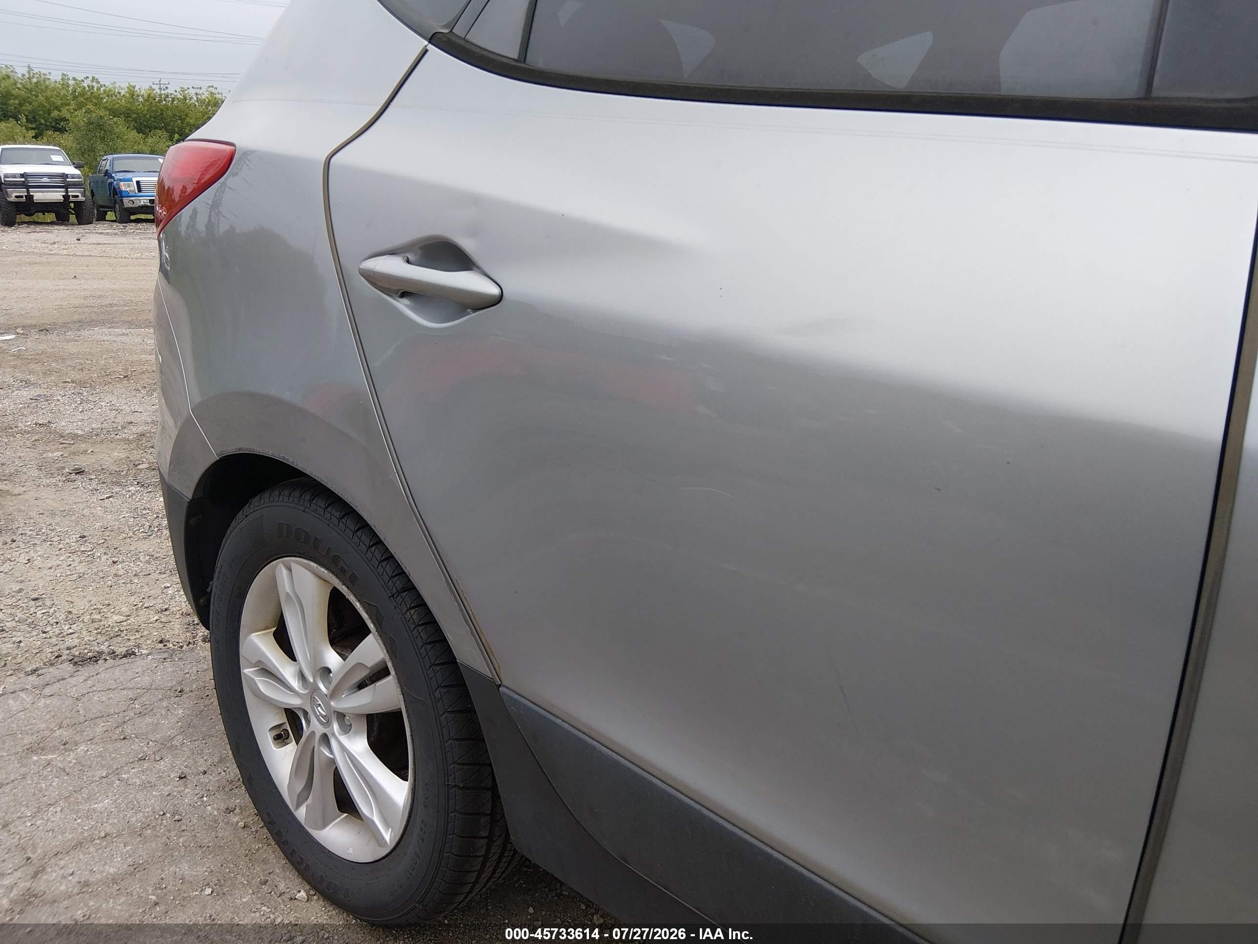 2011 Hyundai Tucson Gls Серебряный vin: KM8JU3ACXBU273795