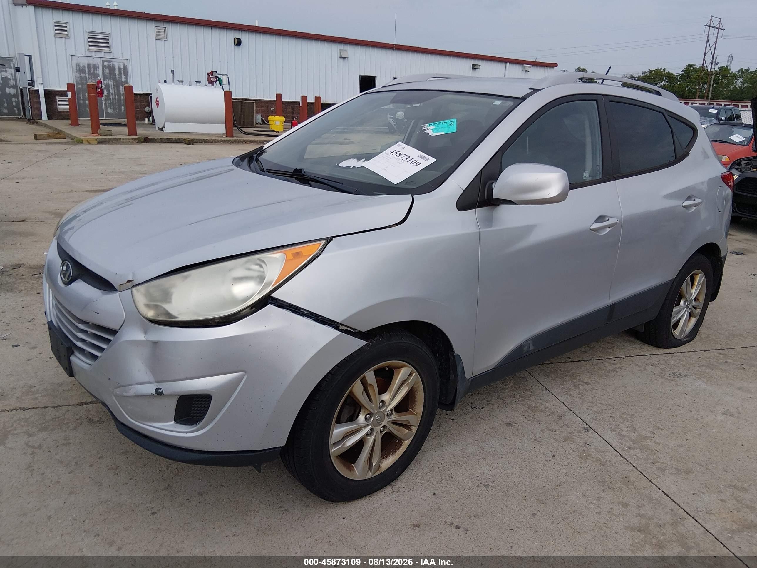 2011 Hyundai Tucson Gls Gray vin: KM8JU3ACXBU292931