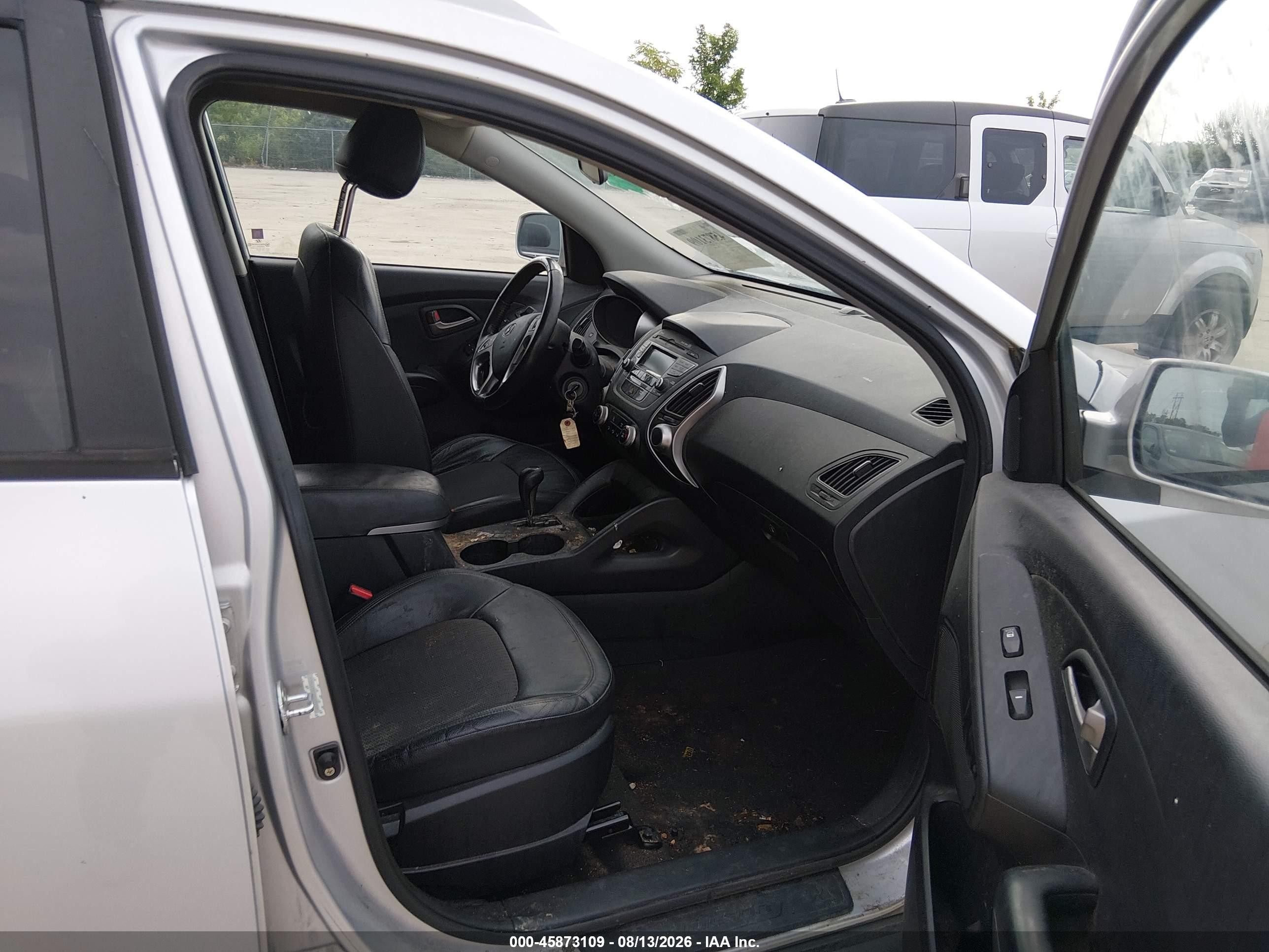 2011 Hyundai Tucson Gls Gray vin: KM8JU3ACXBU292931