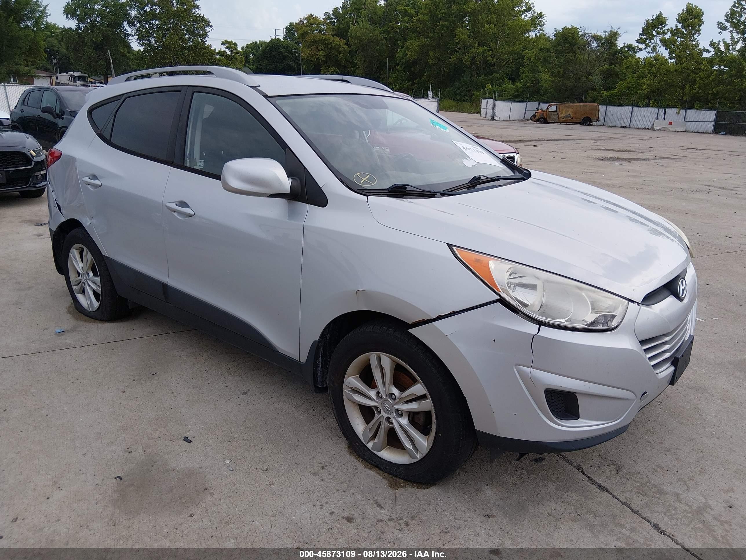 2011 Hyundai Tucson Gls Gray vin: KM8JU3ACXBU292931