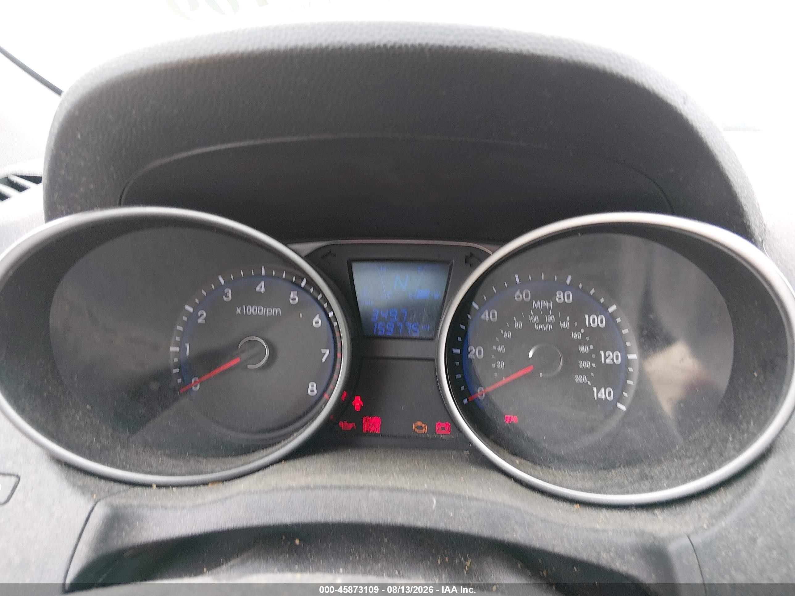 2011 Hyundai Tucson Gls Gray vin: KM8JU3ACXBU292931