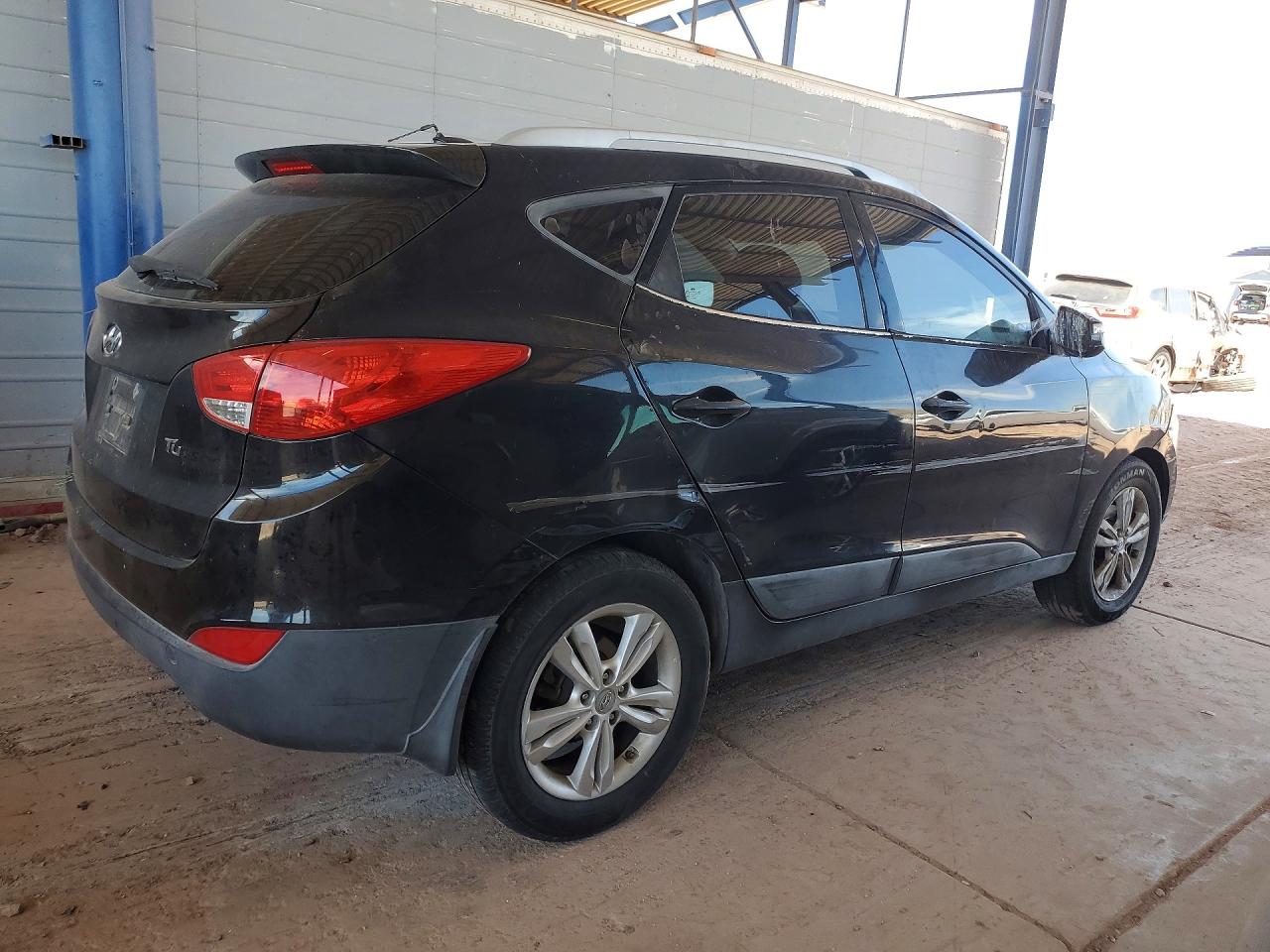 2012 Hyundai Tucson Gls Black vin: KM8JU3ACXCU323337