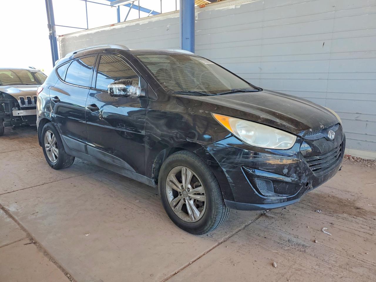 2012 Hyundai Tucson Gls Black vin: KM8JU3ACXCU323337