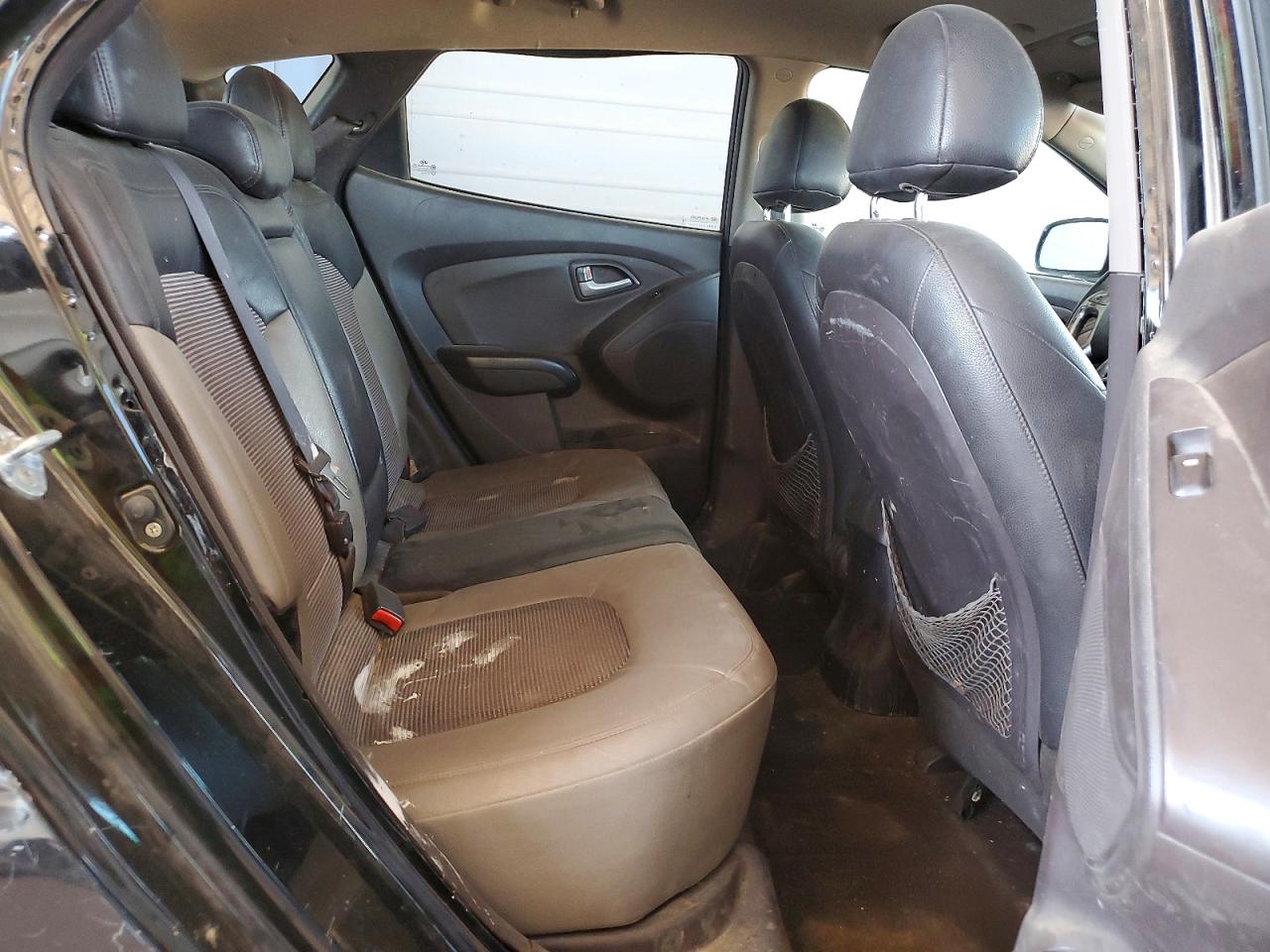 2012 Hyundai Tucson Gls Black vin: KM8JU3ACXCU323337