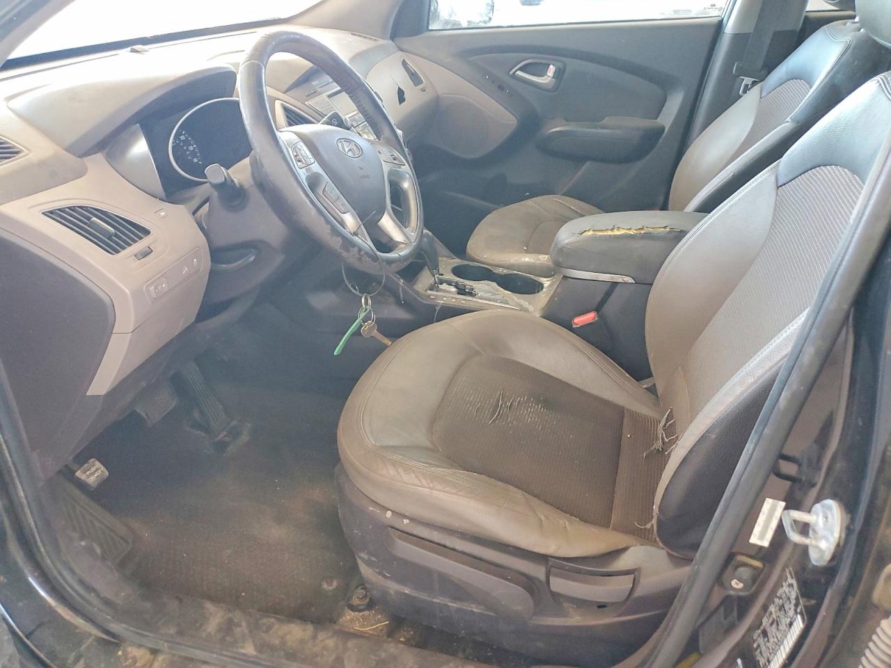 2012 Hyundai Tucson Gls Black vin: KM8JU3ACXCU323337