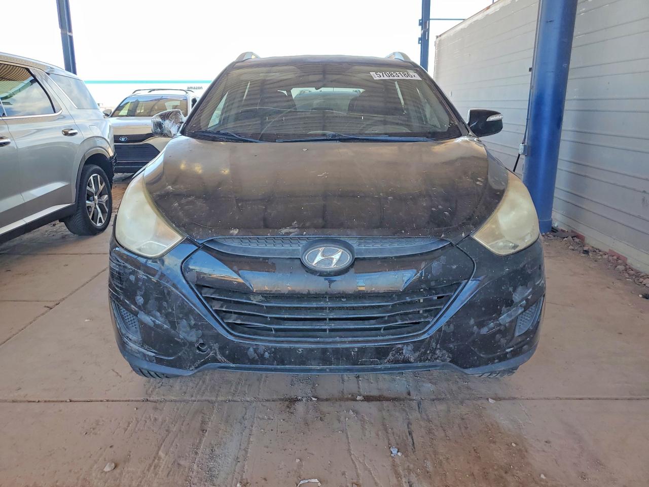 2012 Hyundai Tucson Gls Black vin: KM8JU3ACXCU323337