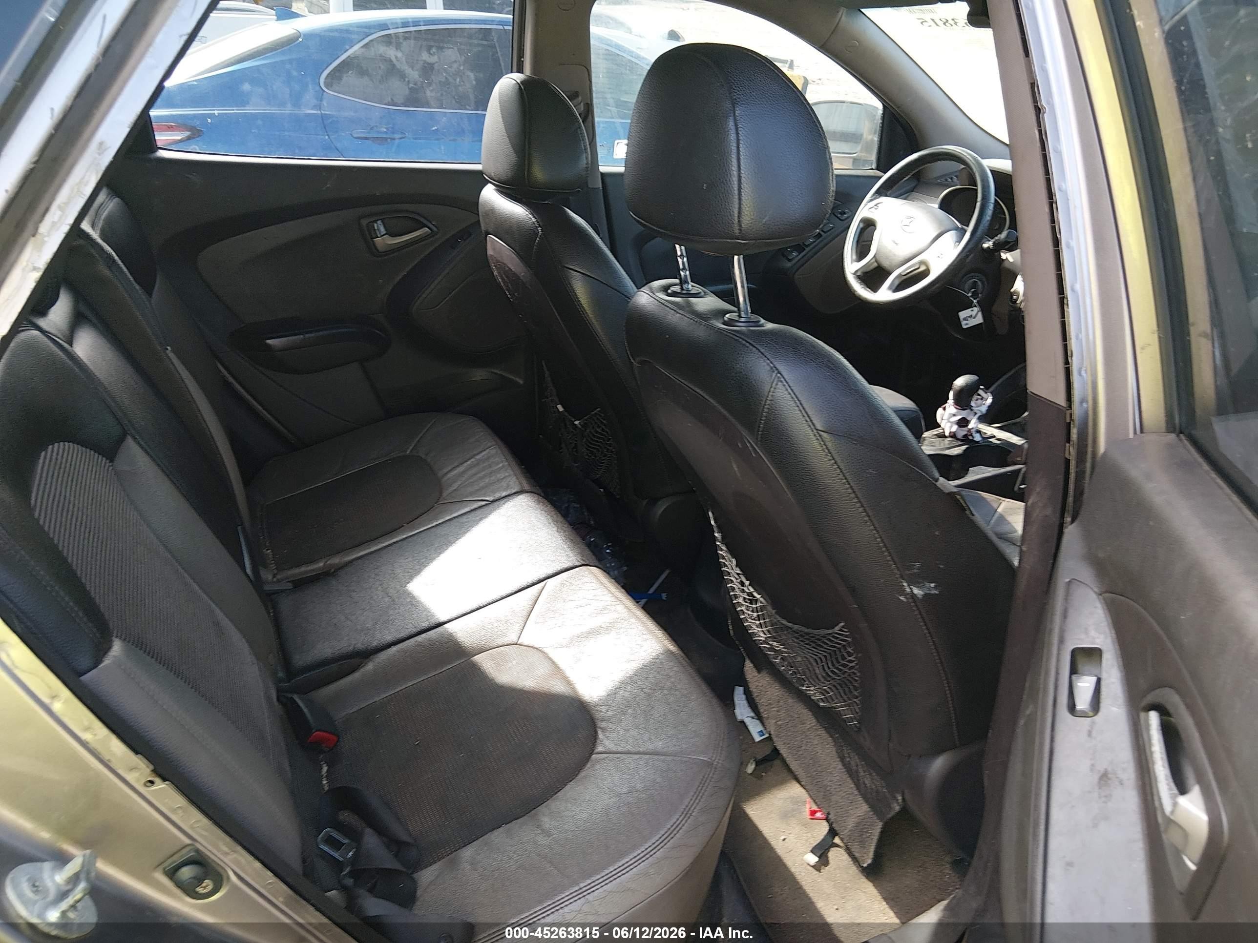 2012 Hyundai Tucson Gls Серый vin: KM8JU3ACXCU377379