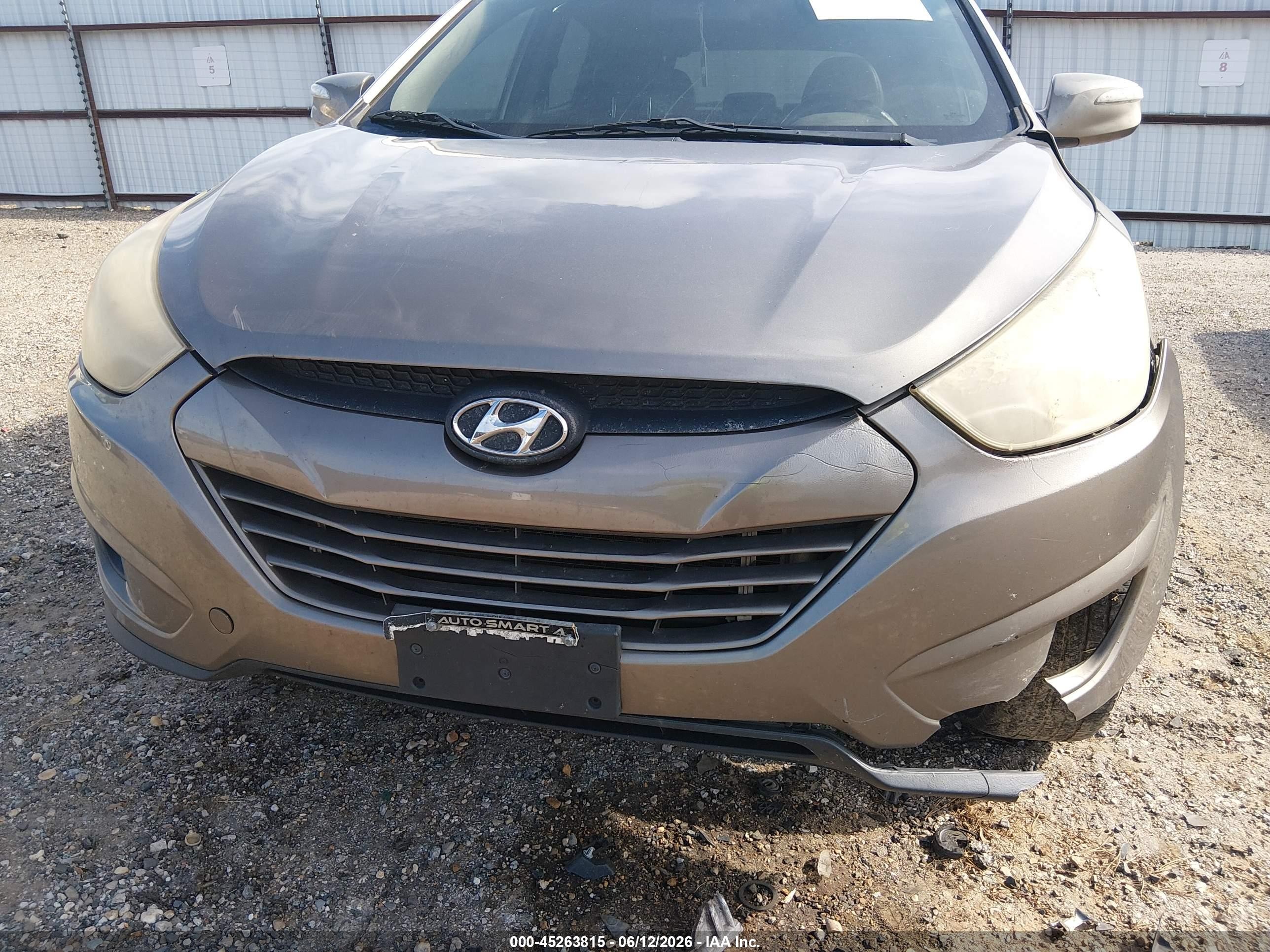 2012 Hyundai Tucson Gls Серый vin: KM8JU3ACXCU377379