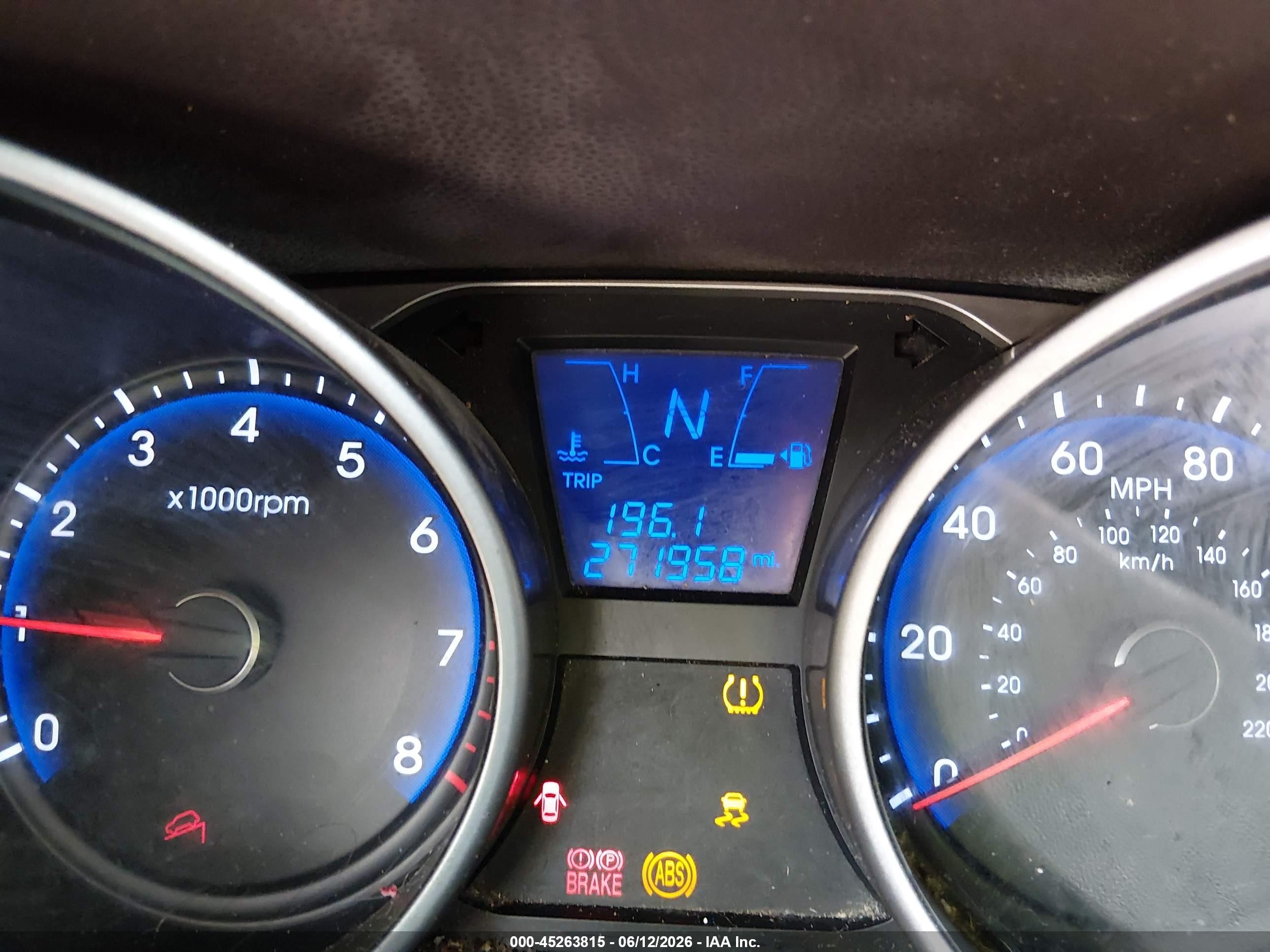 2012 Hyundai Tucson Gls Серый vin: KM8JU3ACXCU377379