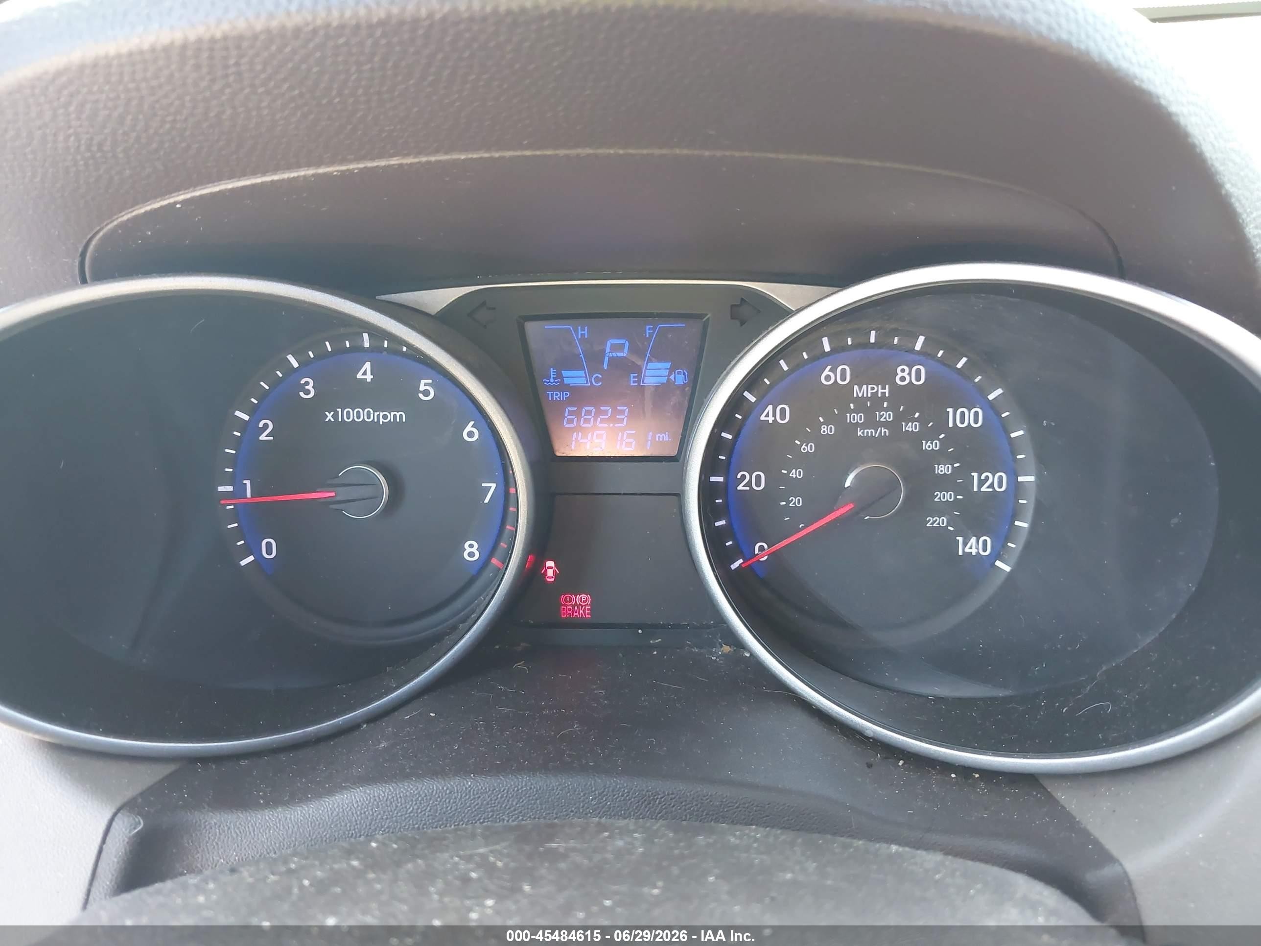 2012 Hyundai Tucson Gls Black vin: KM8JU3ACXCU467843