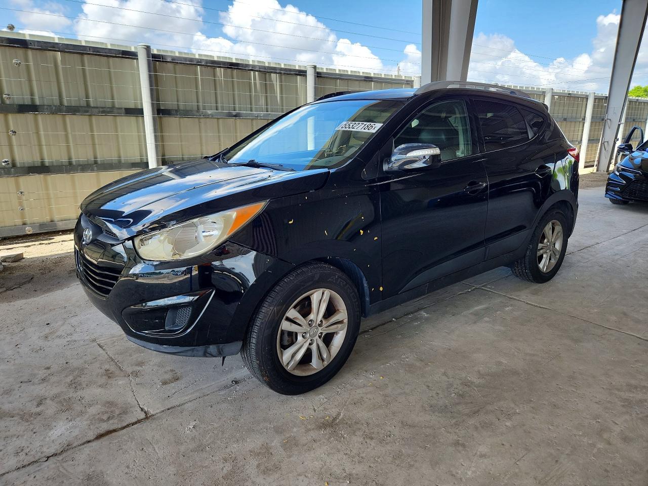 2012 Hyundai Tucson Gls Black vin: KM8JU3ACXCU473657