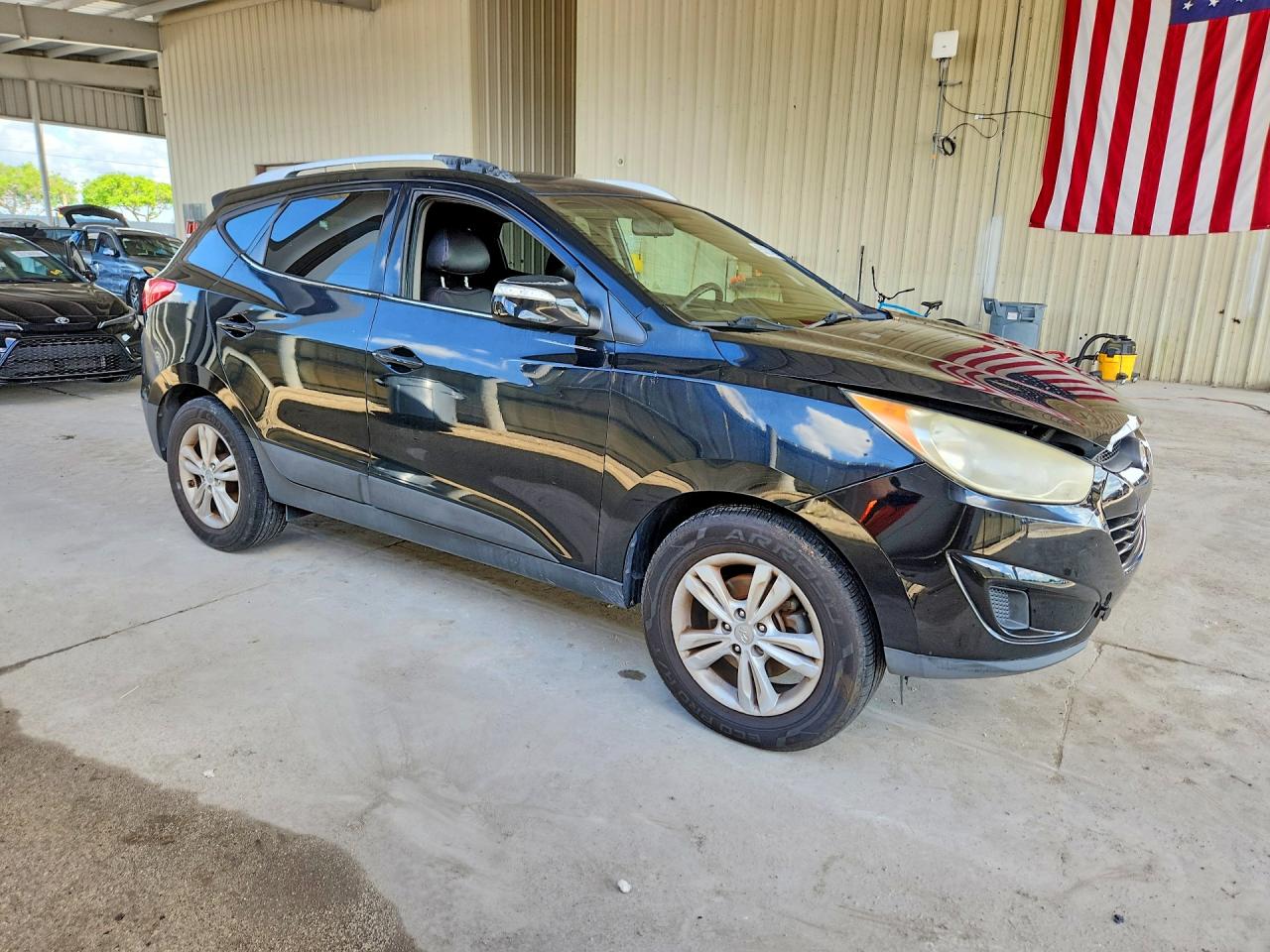2012 Hyundai Tucson Gls Black vin: KM8JU3ACXCU473657