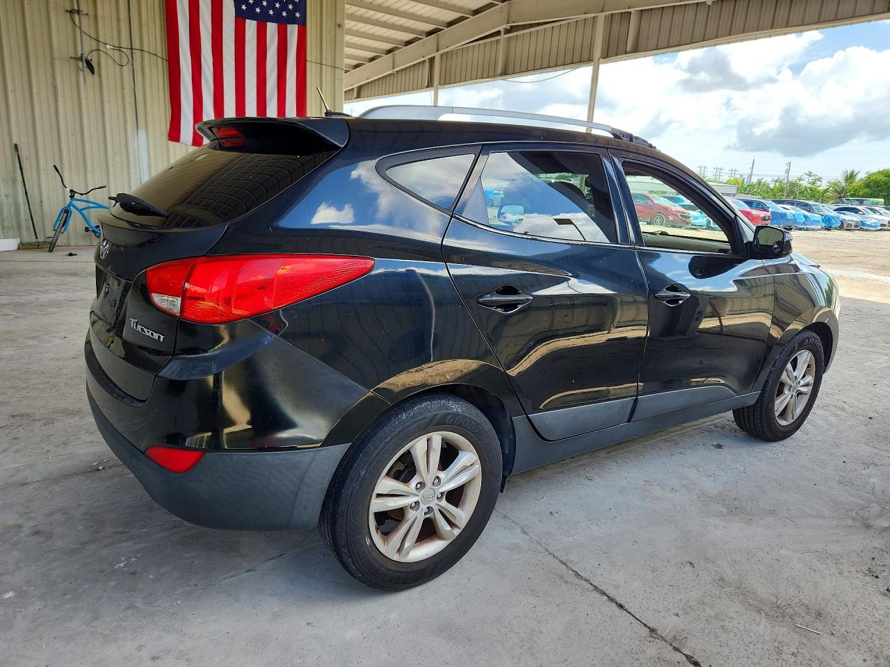 2012 Hyundai Tucson Gls Black vin: KM8JU3ACXCU473657
