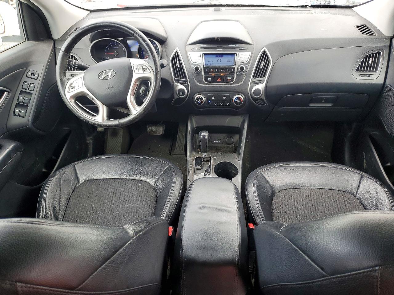 2012 Hyundai Tucson Gls White vin: KM8JU3ACXCU485243