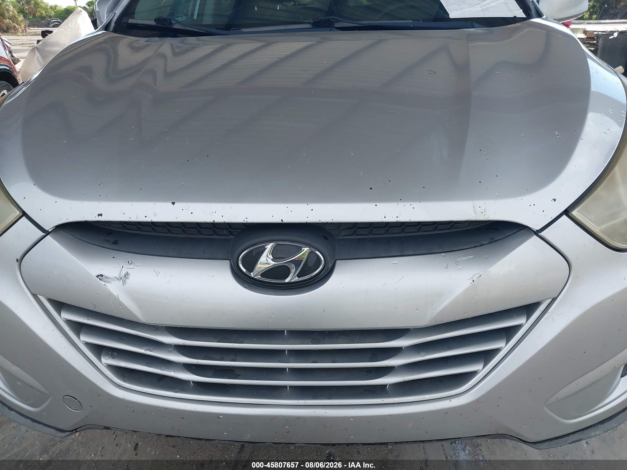 2012 Hyundai Tucson Gls Серебряный vin: KM8JU3ACXCU499501