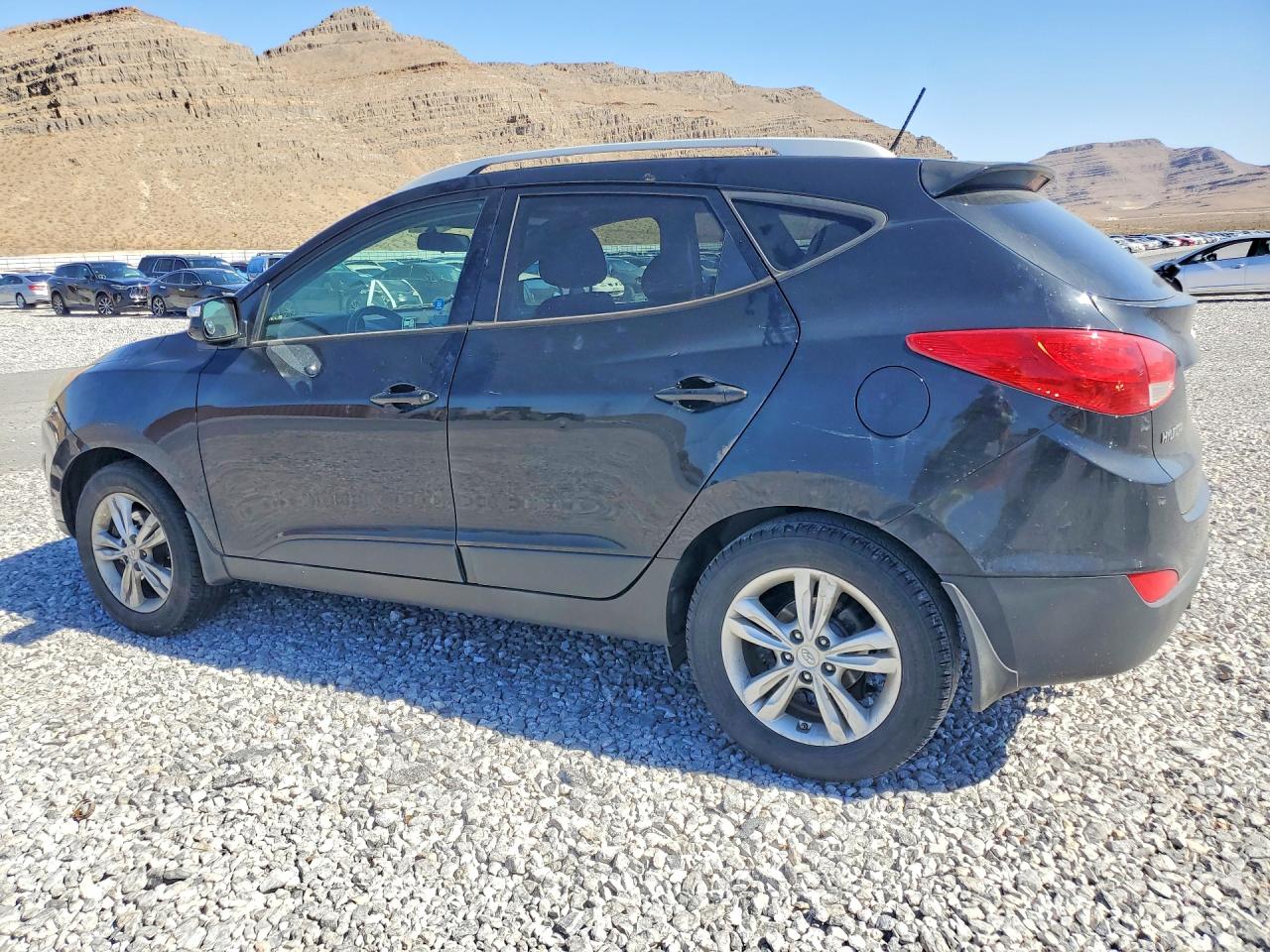 2013 Hyundai Tucson Gls Black vin: KM8JU3ACXDU547659