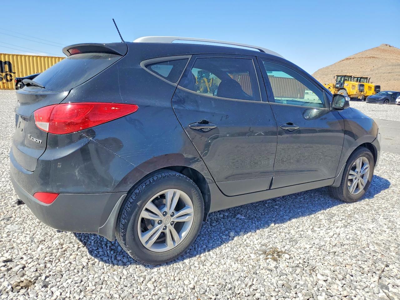 2013 Hyundai Tucson Gls Black vin: KM8JU3ACXDU547659