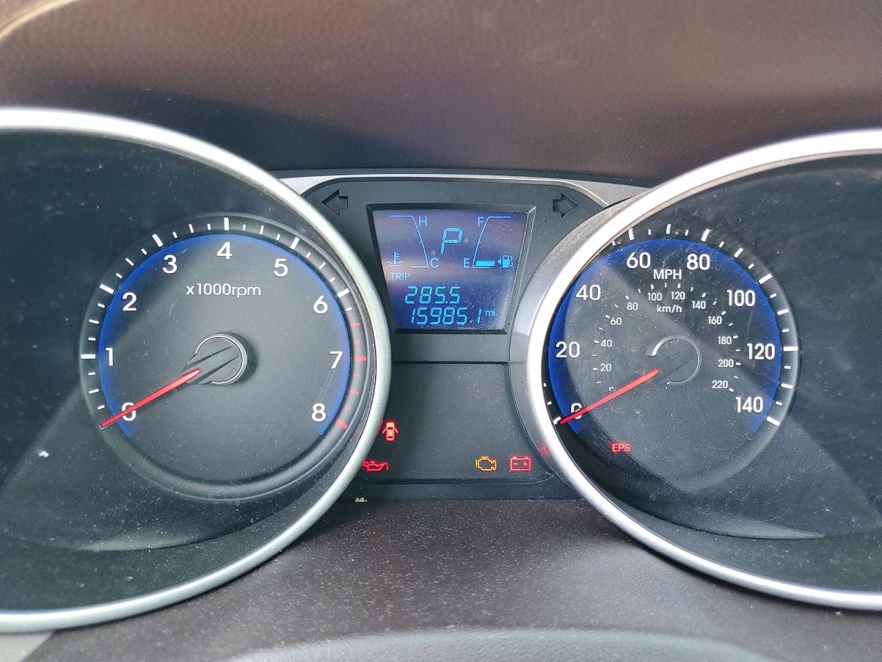 2013 Hyundai Tucson Gls Black vin: KM8JU3ACXDU547659