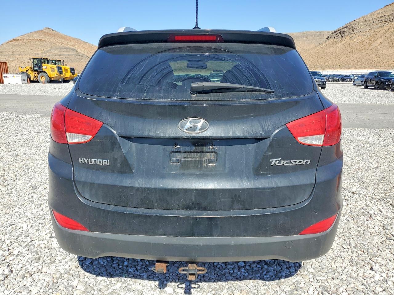 2013 Hyundai Tucson Gls Black vin: KM8JU3ACXDU547659