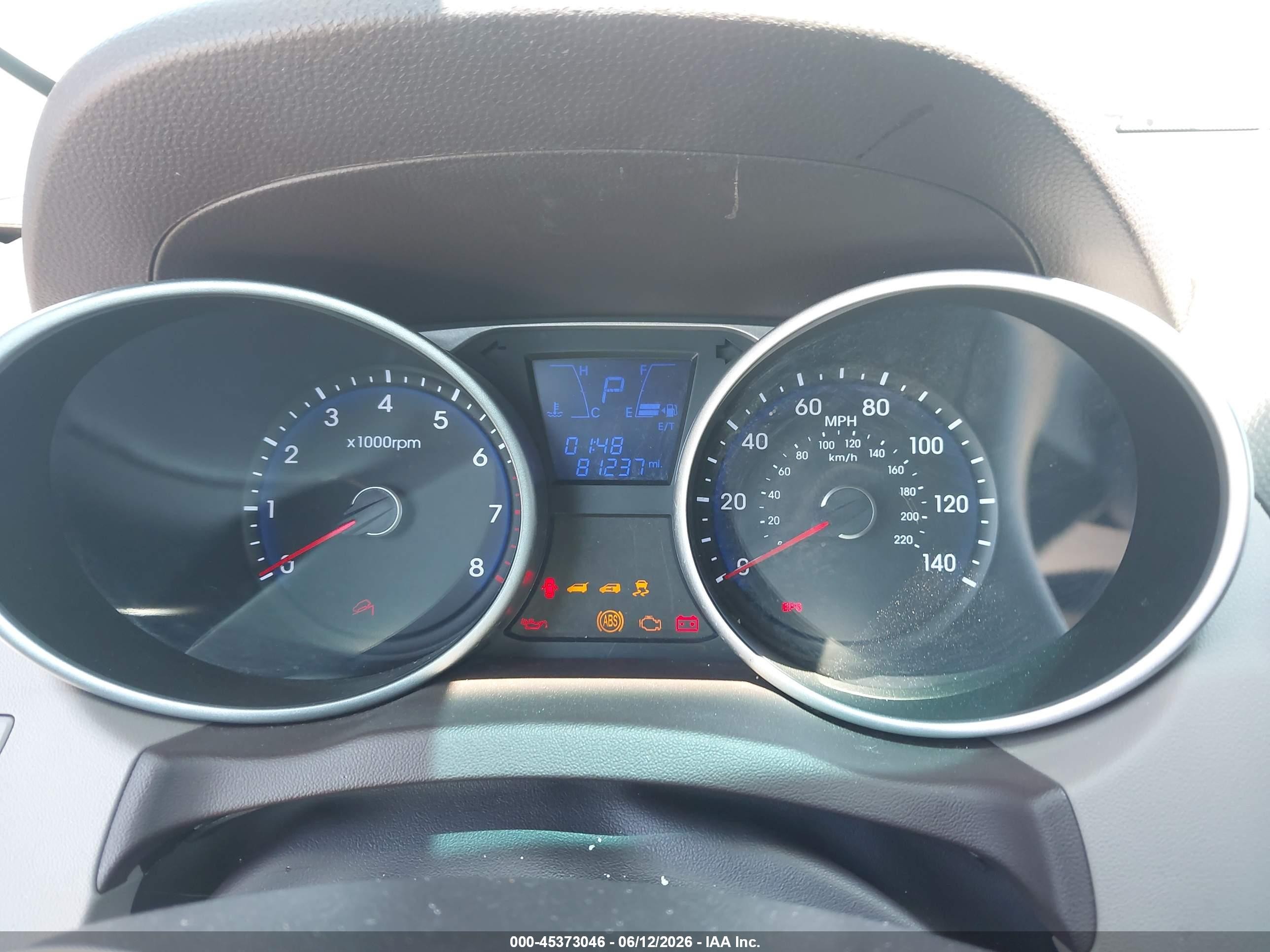 2013 Hyundai Tucson Limited Brown vin: KM8JU3ACXDU637278