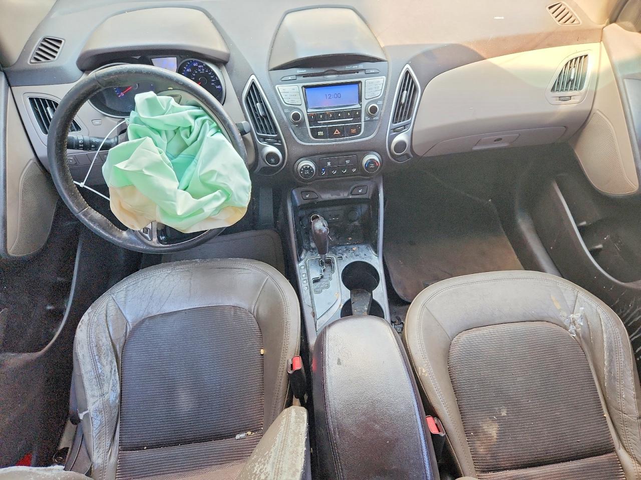 2013 Hyundai Tucson Gls Gray vin: KM8JU3ACXDU637295