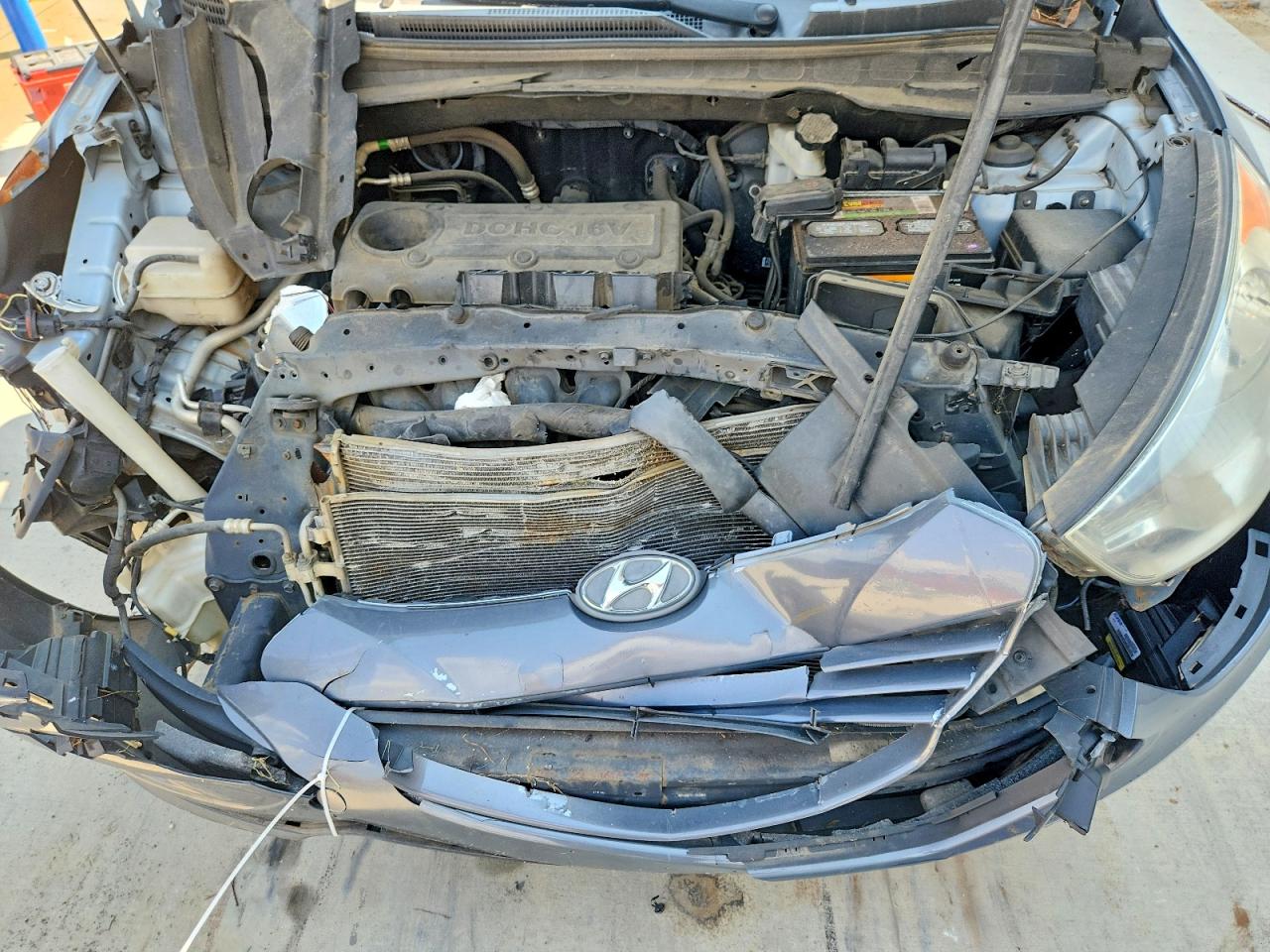 2013 Hyundai Tucson Gls Gray vin: KM8JU3ACXDU637295