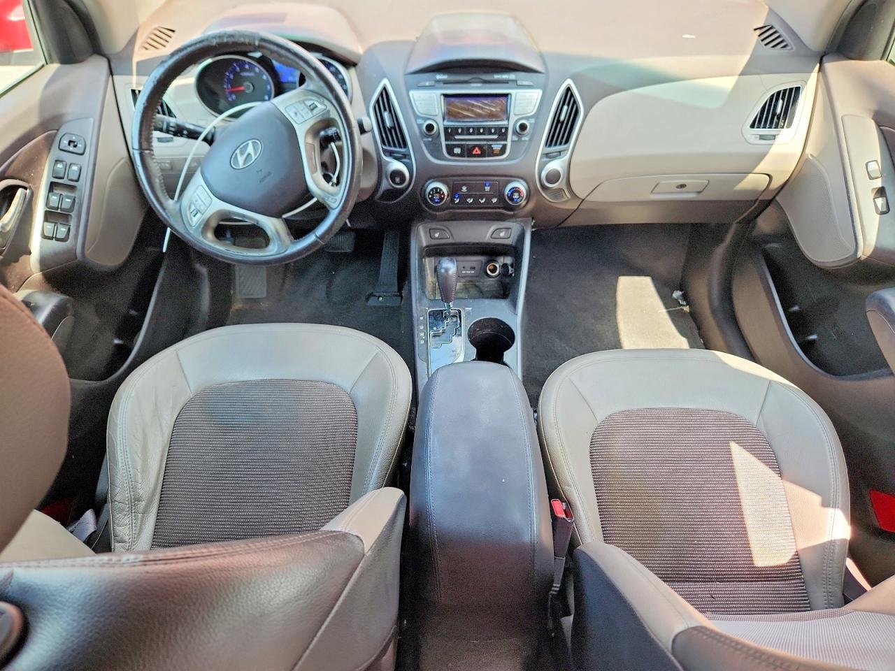 2013 Hyundai Tucson Gls Red vin: KM8JU3ACXDU691115