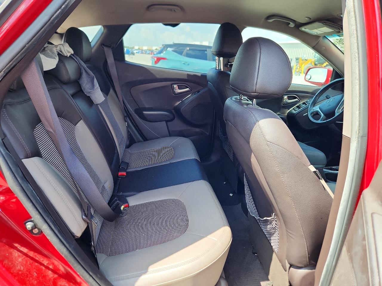 2013 Hyundai Tucson Gls Red vin: KM8JU3ACXDU691115