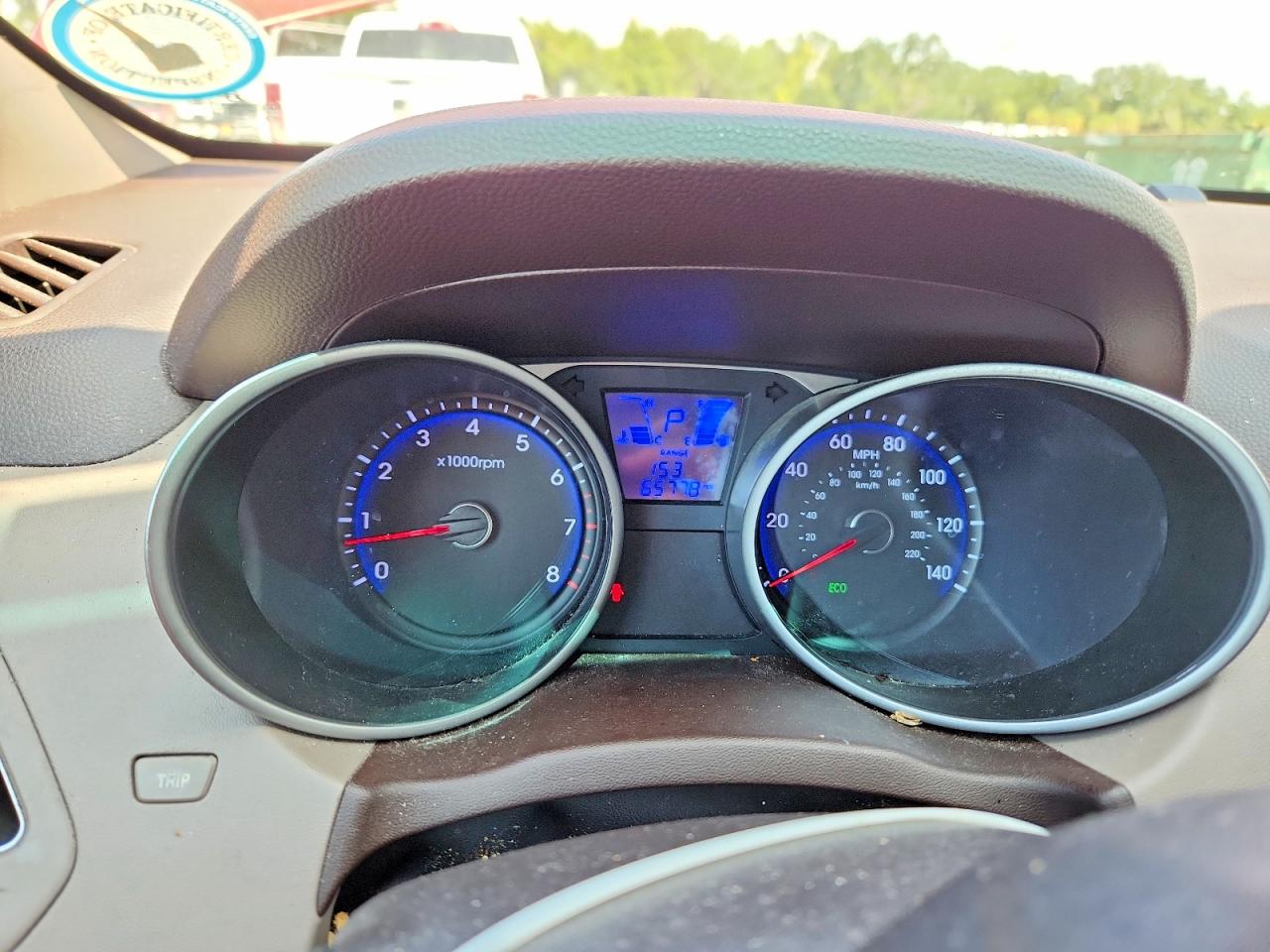2013 Hyundai Tucson Gls Red vin: KM8JU3ACXDU691115